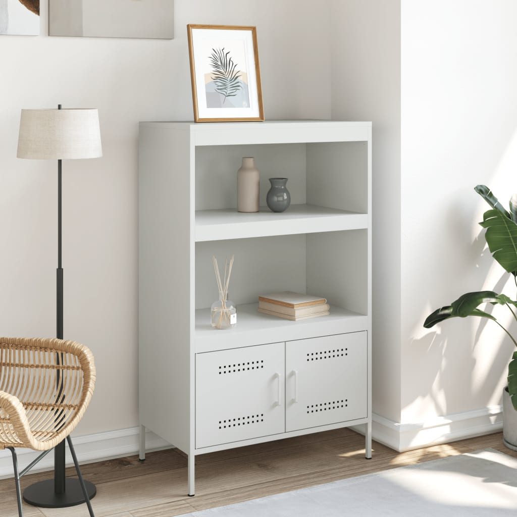 vidaXL Highboard Highboard Weiß 68x39x113 cm günstig online kaufen