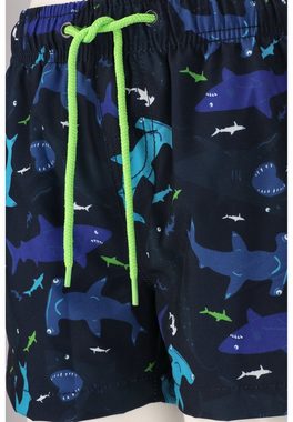 ZIGZAG Badeshorts Shark (Panty) mit praktischen Seitentaschen und Schnürzug