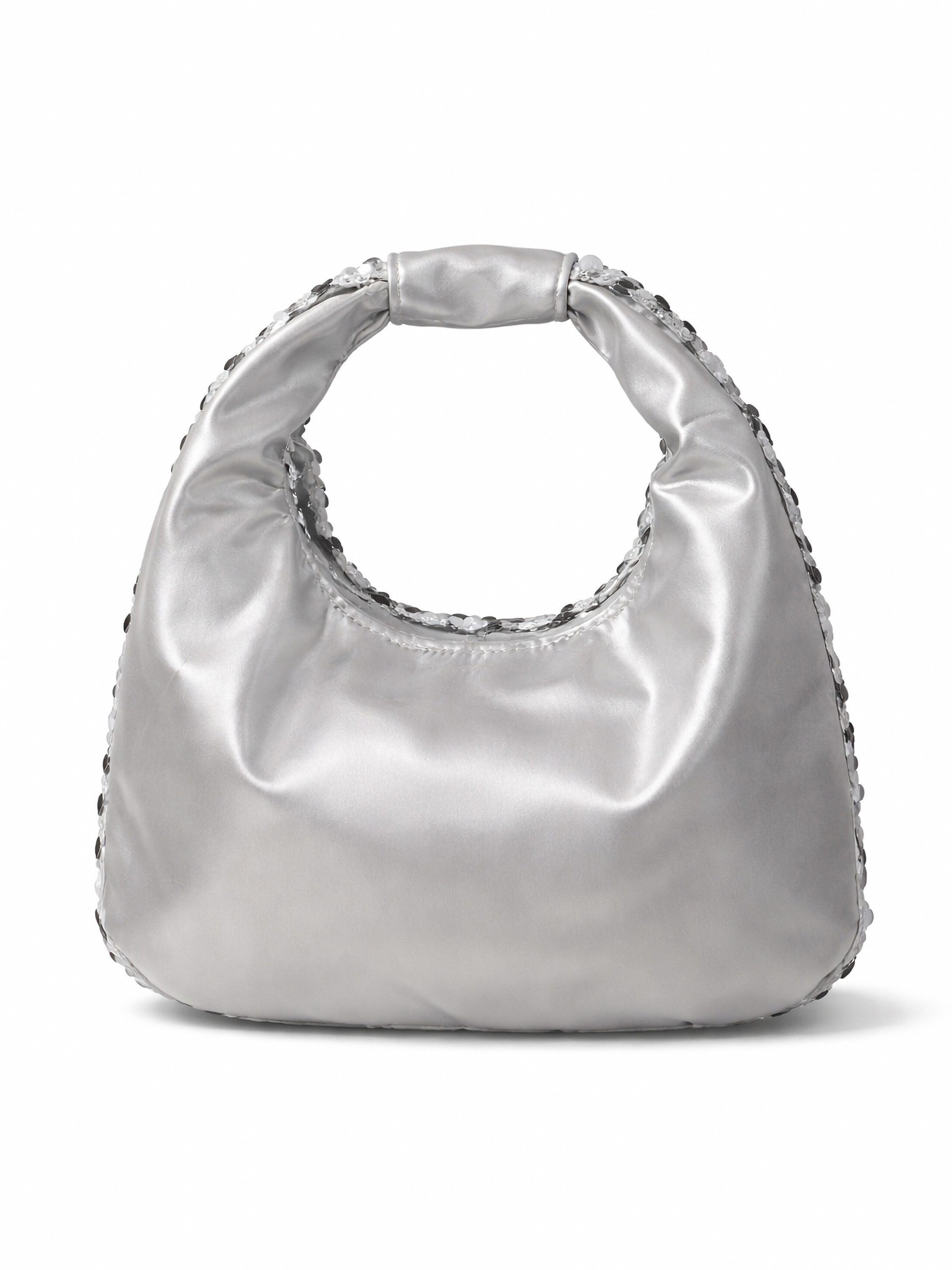TONI&FRIENDS Schultertasche Pailetten, ovale Schultertasche mit Pailetten