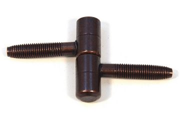 IHC Möbelbeschlag Türband Einbohrbänder Aufschraubband Tür-Scharnier Scharnier Bronze (2 St)