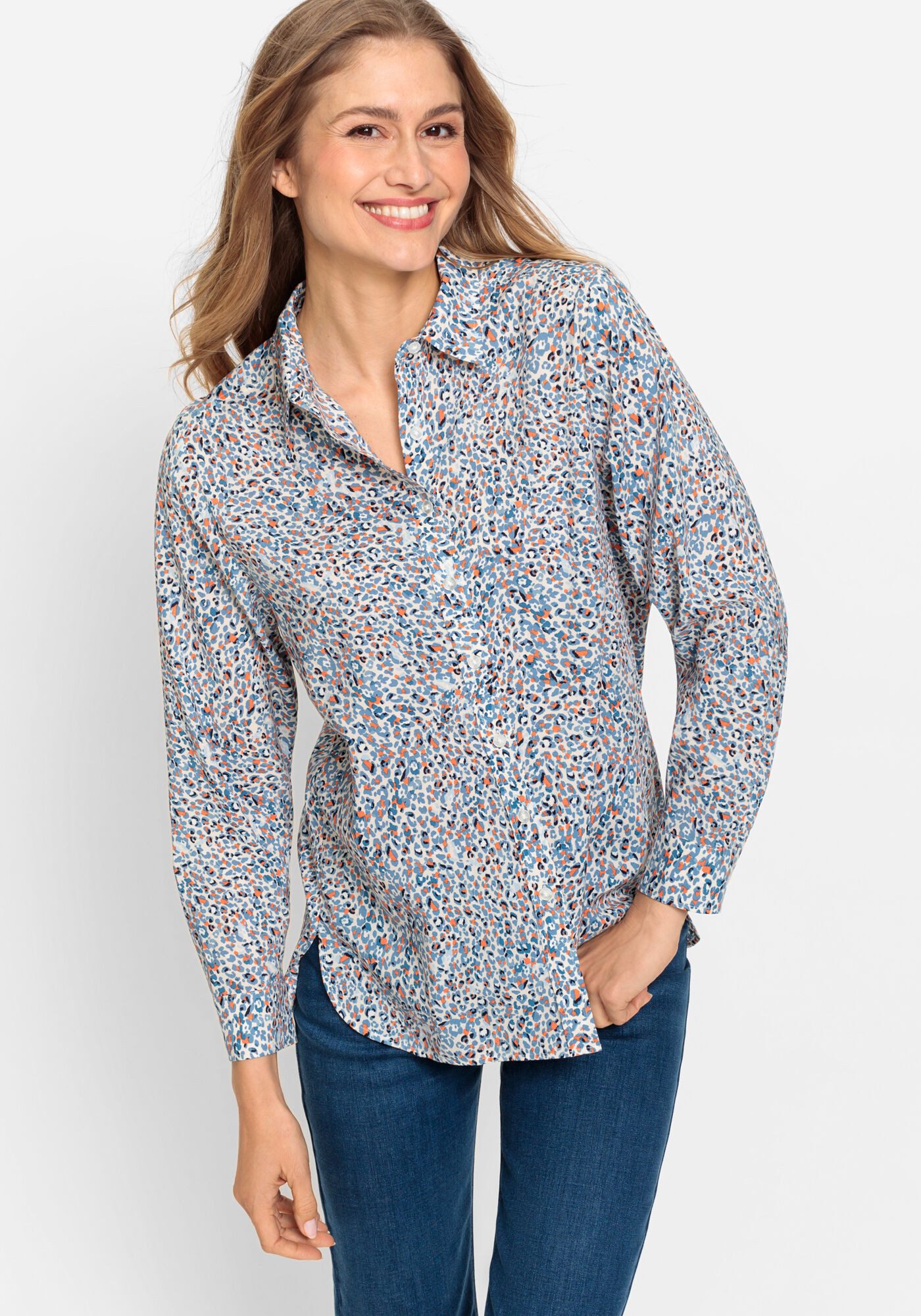 Klassische Bluse