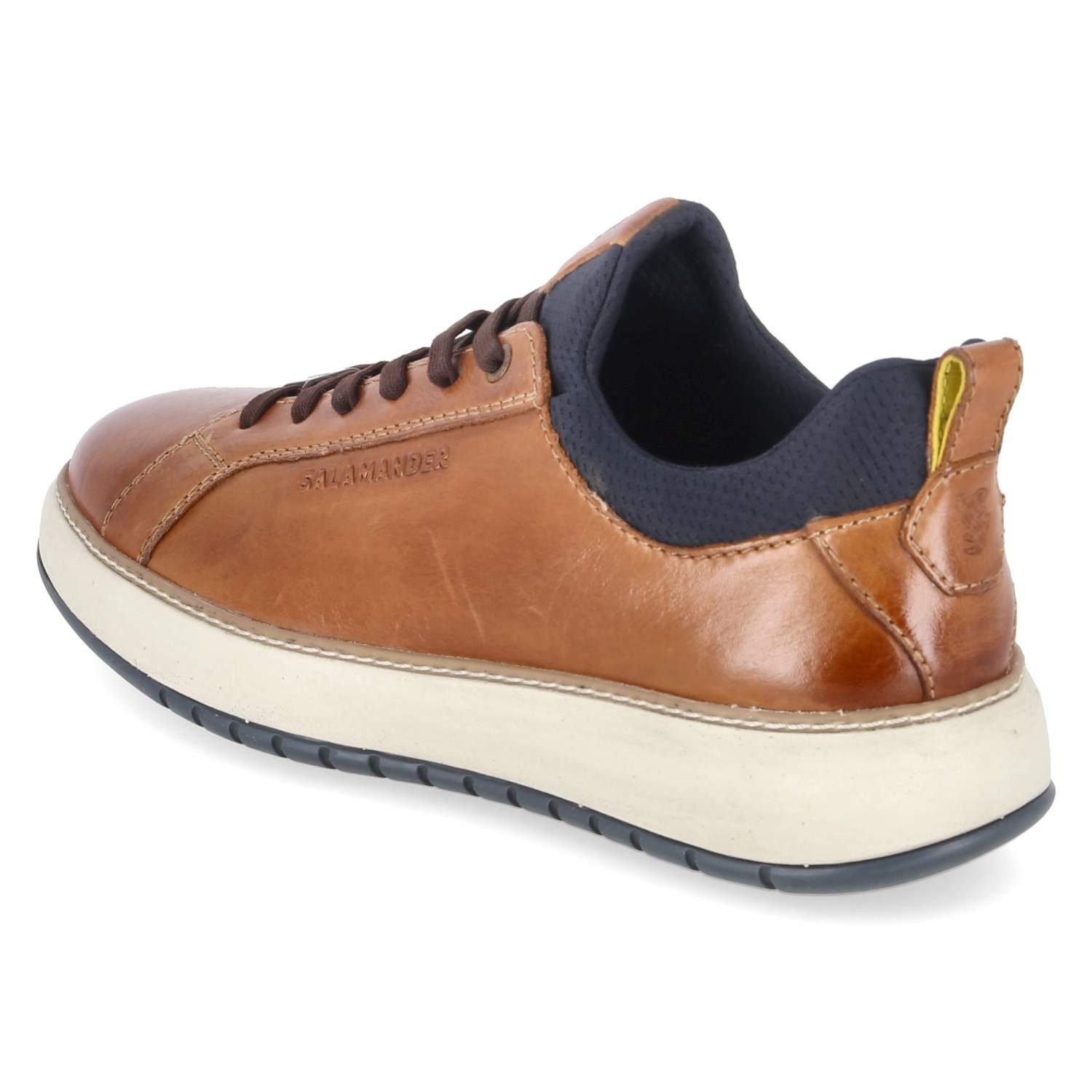 Salamander Salamander E31AU3601000-6300 SP Herren Leder & Textil brown Schnürschuh
