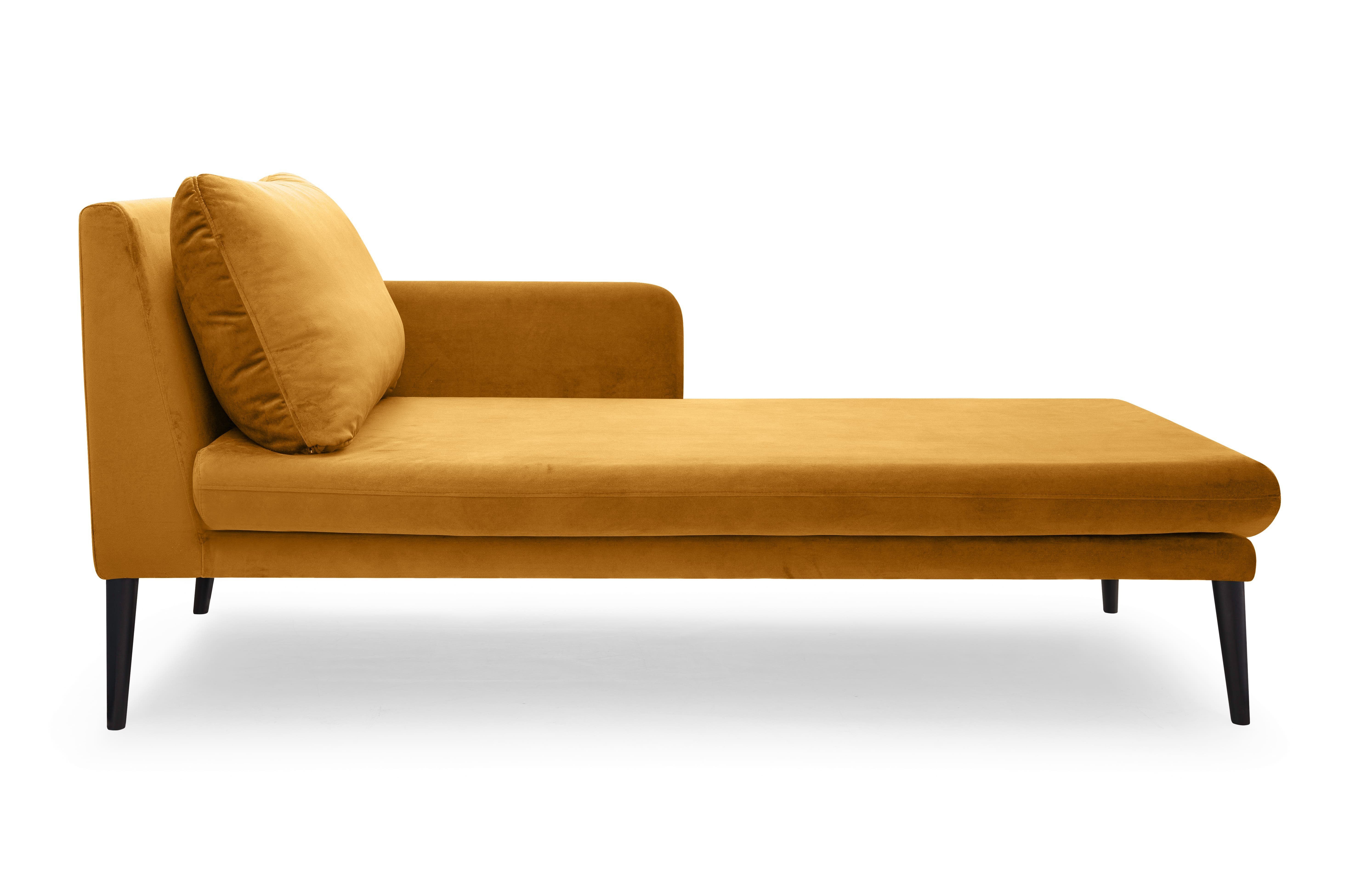 MOEBLO Chaiselongue SARIC, Liegesofa, Récamière, Chaiselongue Relaxliege Ruheliege Liegestuhl Recamiere Longchair, (BxHxT):186x87x91 cm