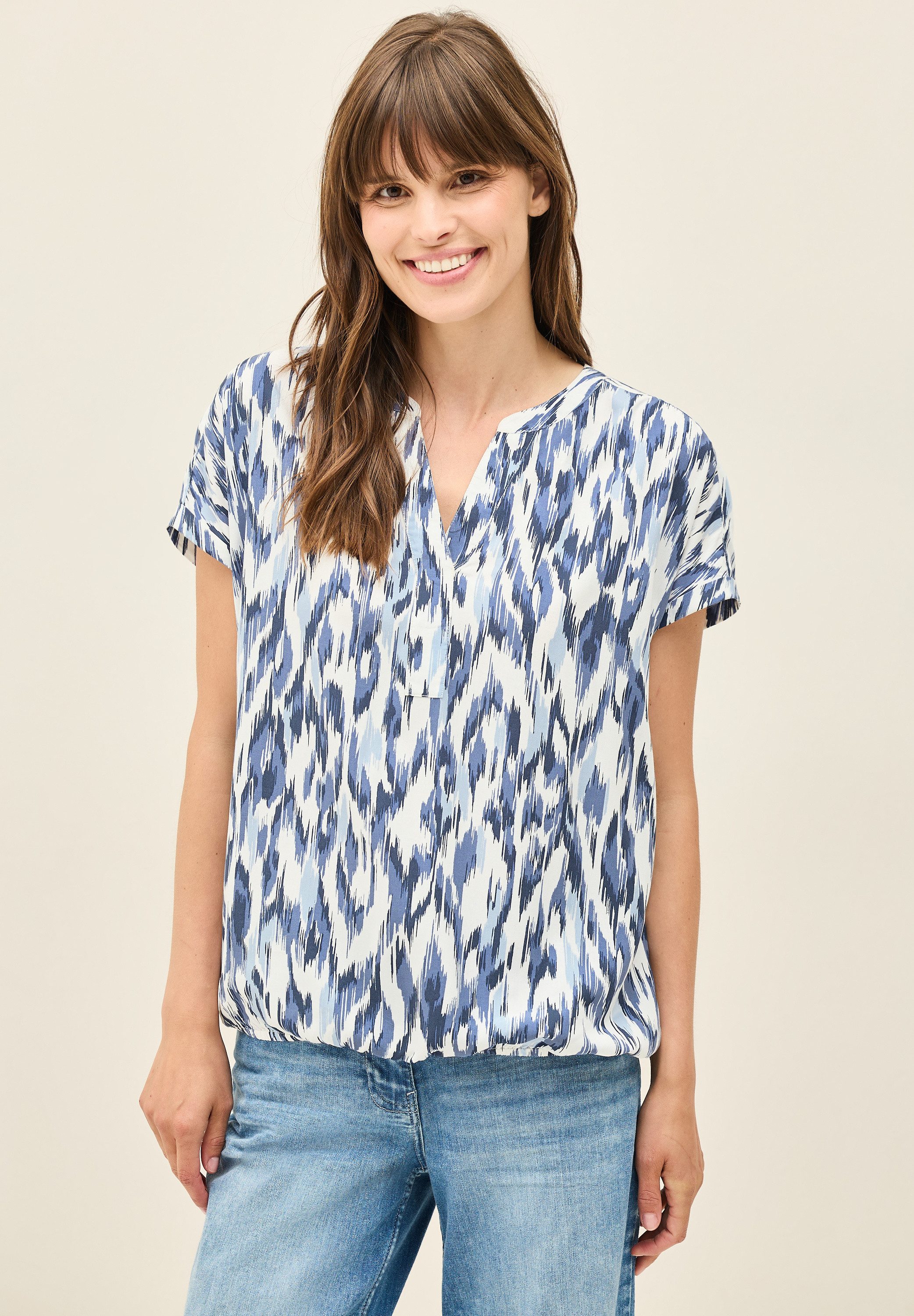 CECIL Shirtbluse aus softer Viskose günstig online kaufen