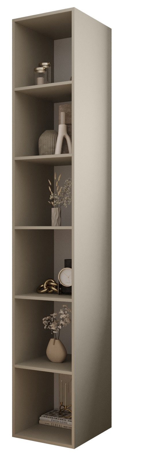 ABIKS MÖBEL Bücherregal Inova 1 Bibliothek Regal Säule, Aufbewahrungsmöbel günstig online kaufen