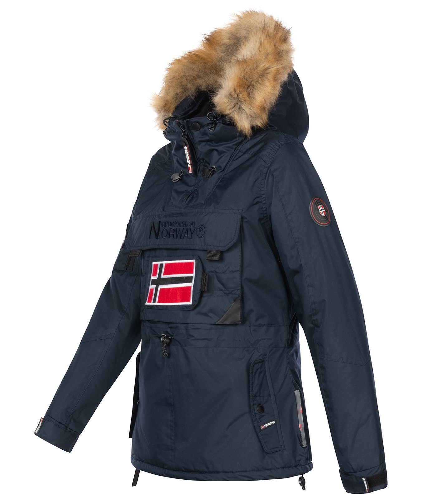 Geographical Norway Windbreaker Damen Windbreaker Schlupfjacke günstig online kaufen