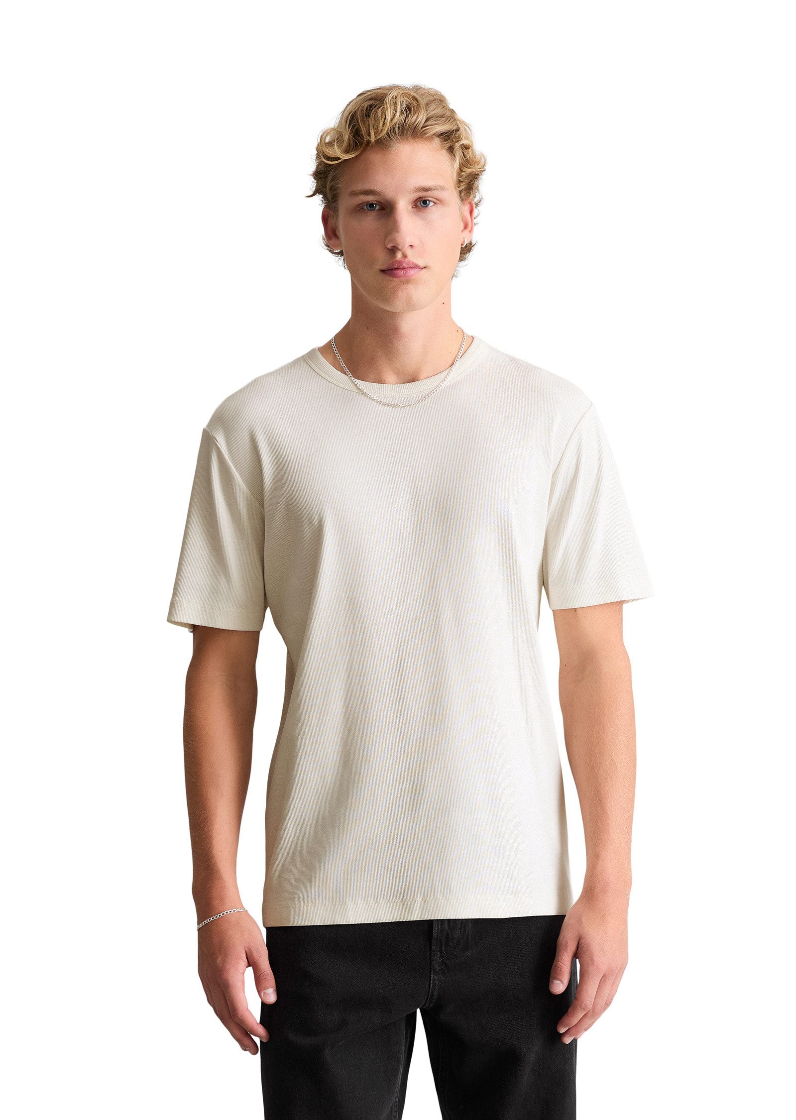 T-Shirt aus Bio-Baumwoll-Mix