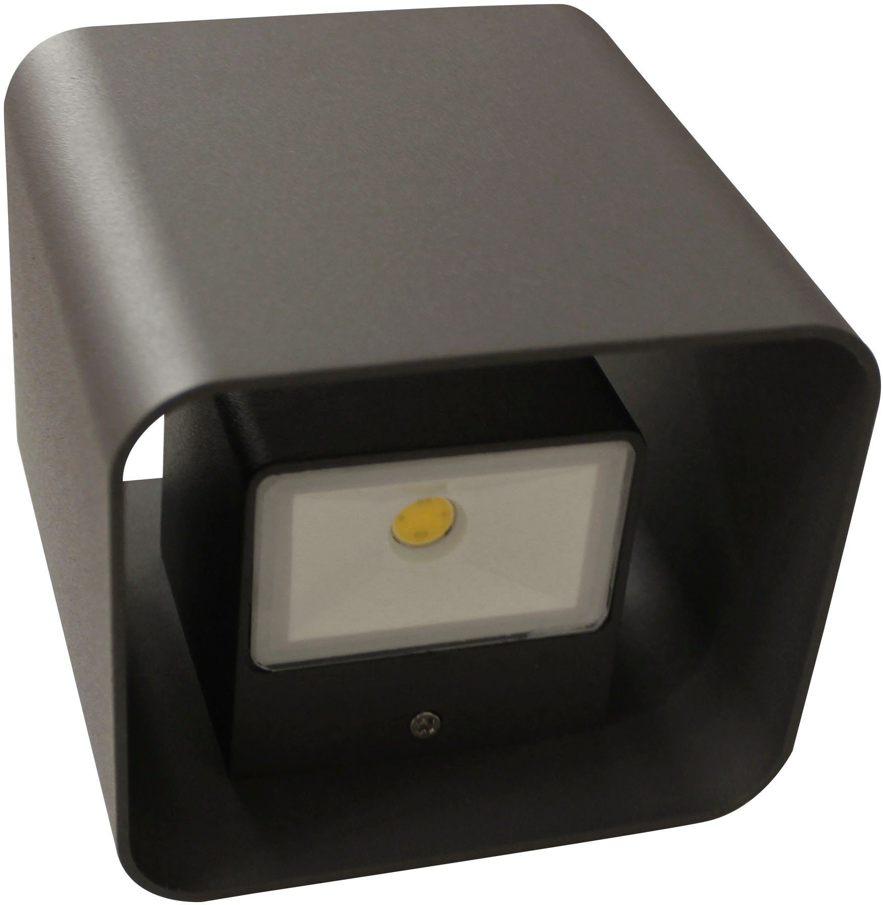 LUTEC ECO-LIGHT Außen-Wandleuchte DODD, LED fest integriert