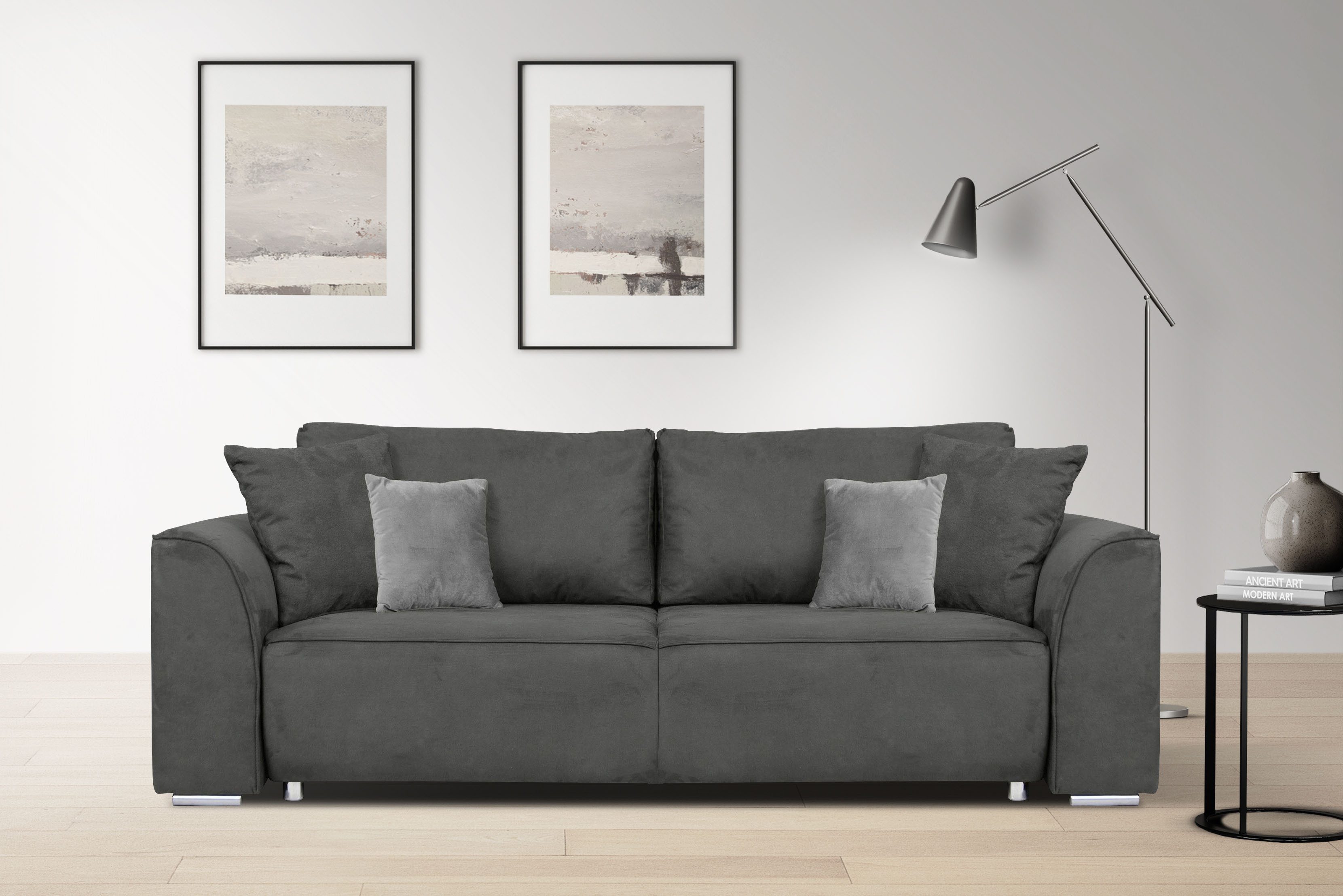 OTTO home 3-Sitzer "BEATRICE auch als Schlafsofa mit Bettkasten, B/T/H 250/ günstig online kaufen