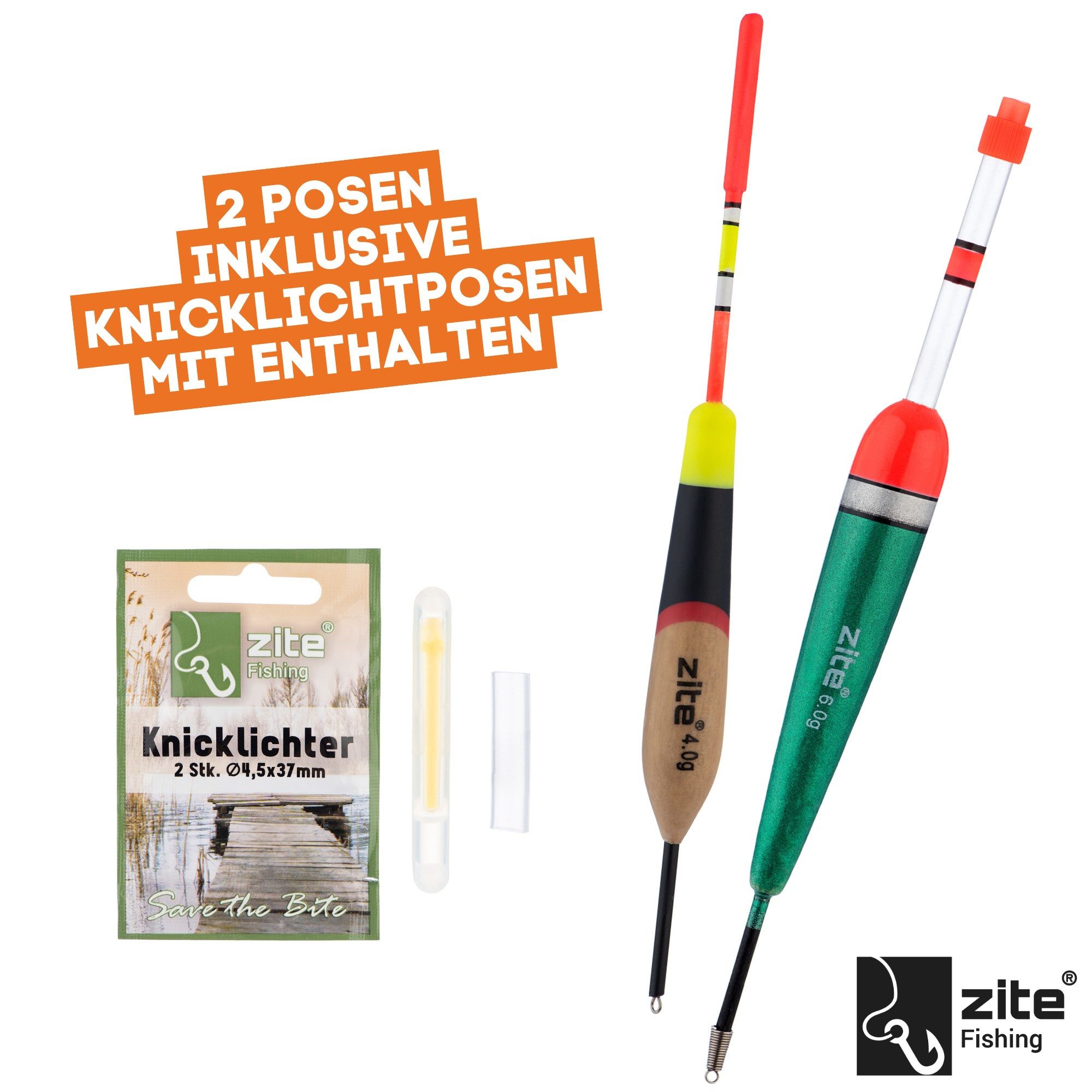 Zite Angelkoffer befüllt mit Zubehör Vorfachhaken, Blei, Posen & mehr Grundausstattung – Bild 5 von 5
