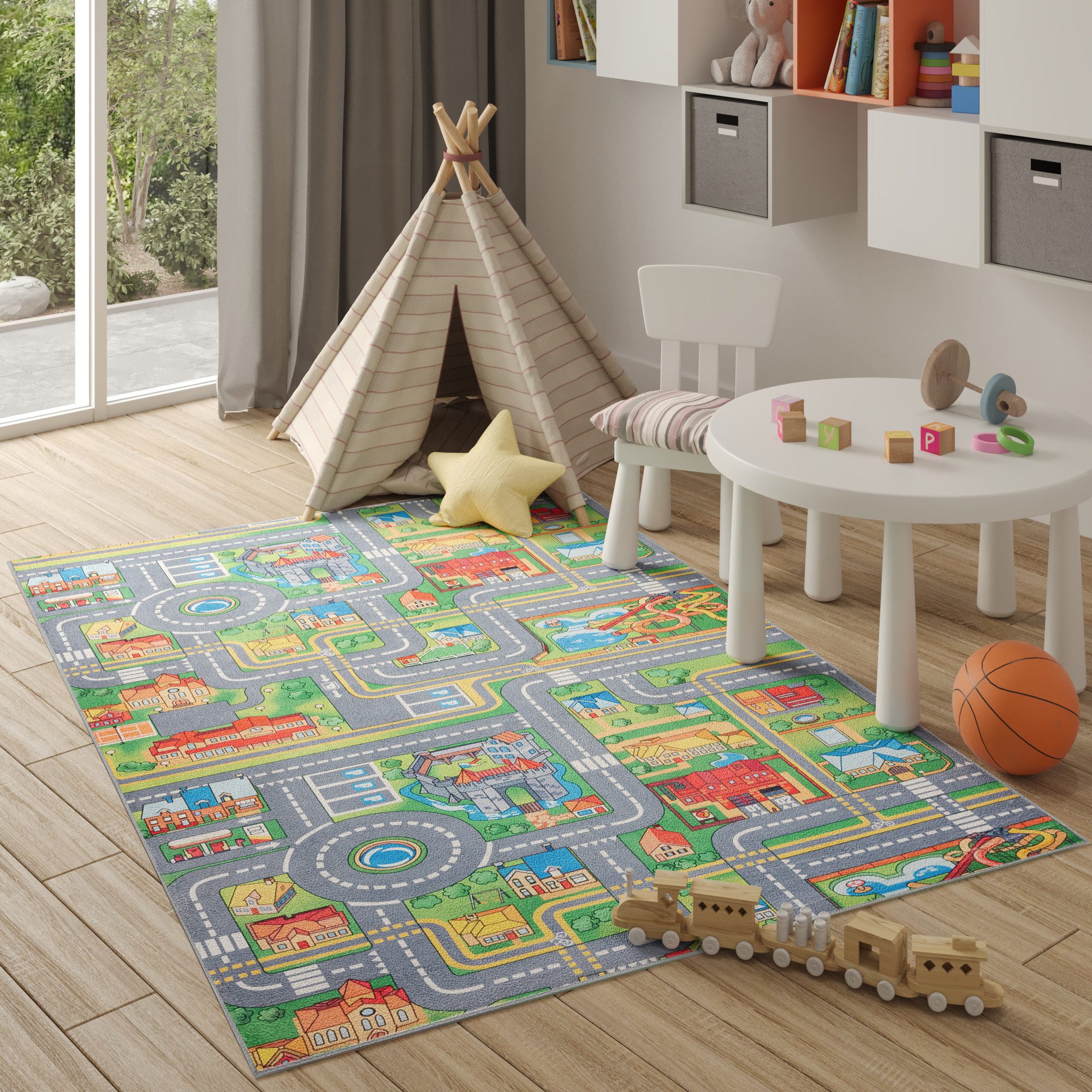 Tapiso Teppich FLANNEL, rechteckig, Höhe: 7 günstig online kaufen