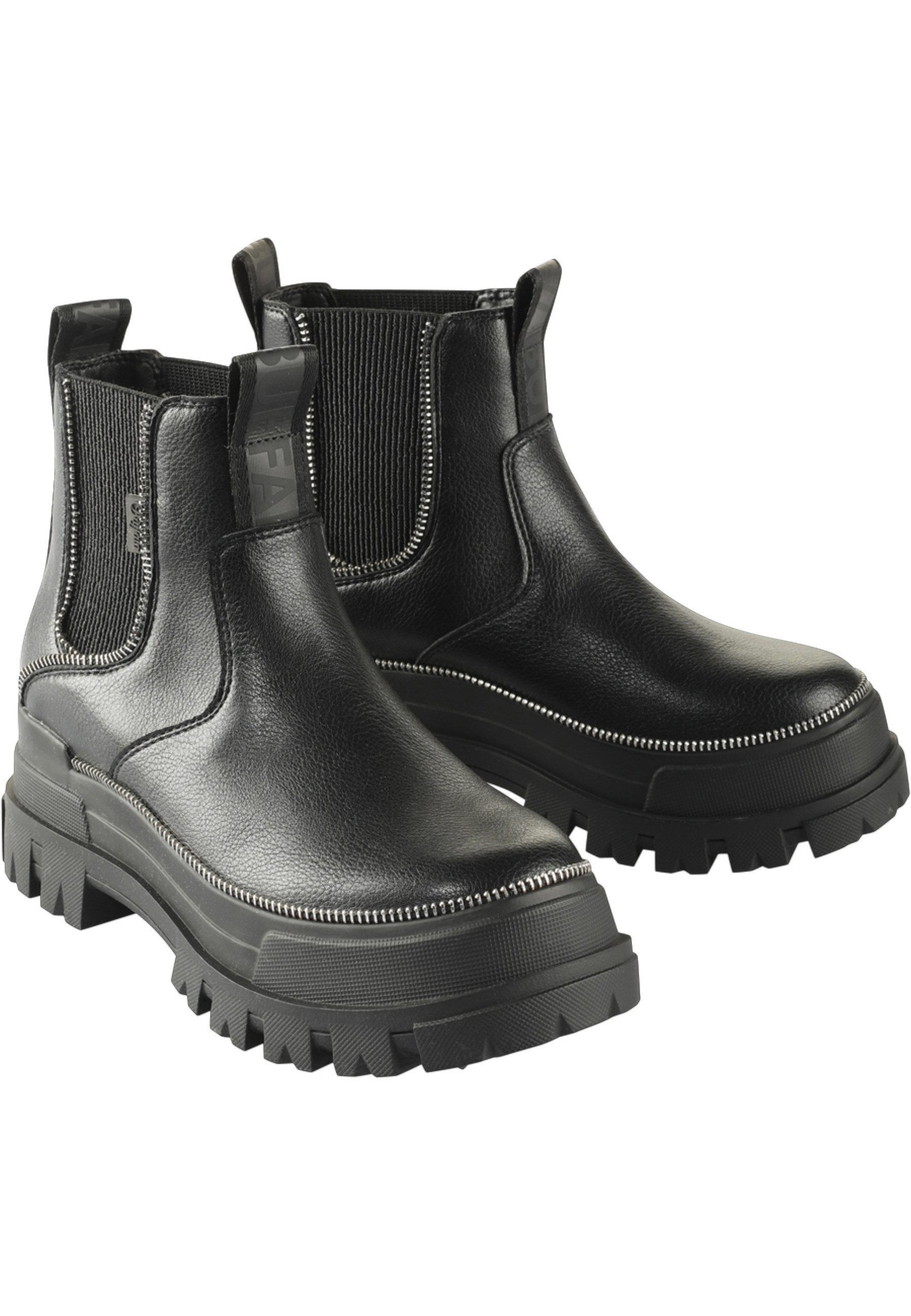 Buffalo Buffalo Buffalo Aspha Chelsea Zip - Vegan Nappa Stiefel