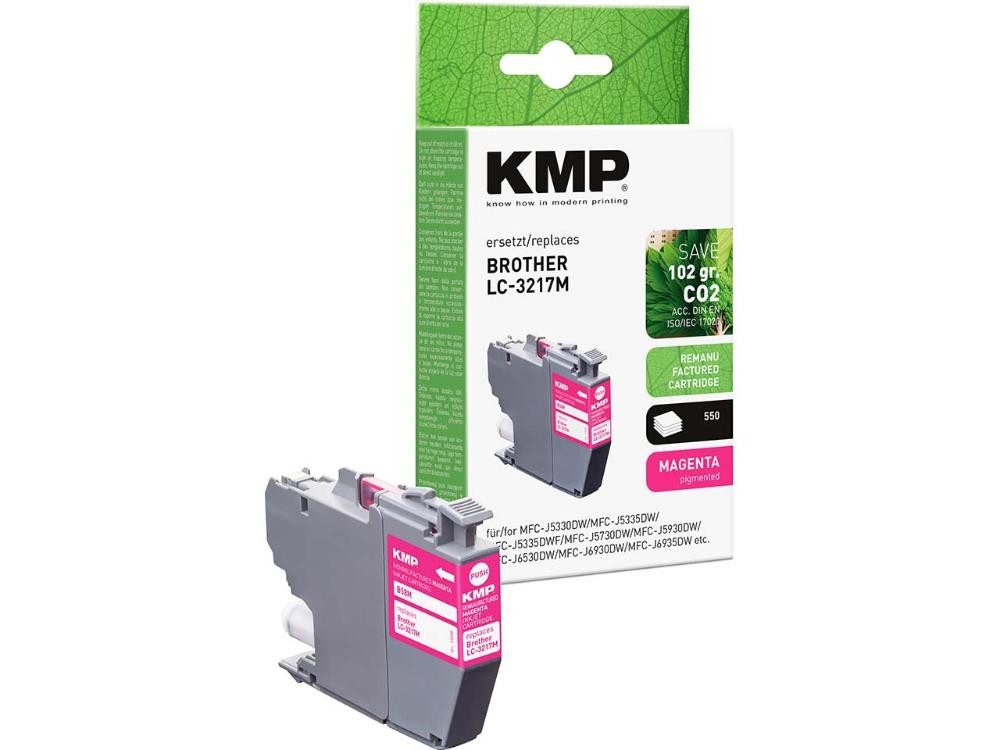 KMP KMP Tintenpatrone ersetzt Brother LC-3217M magenta Tintenpatrone