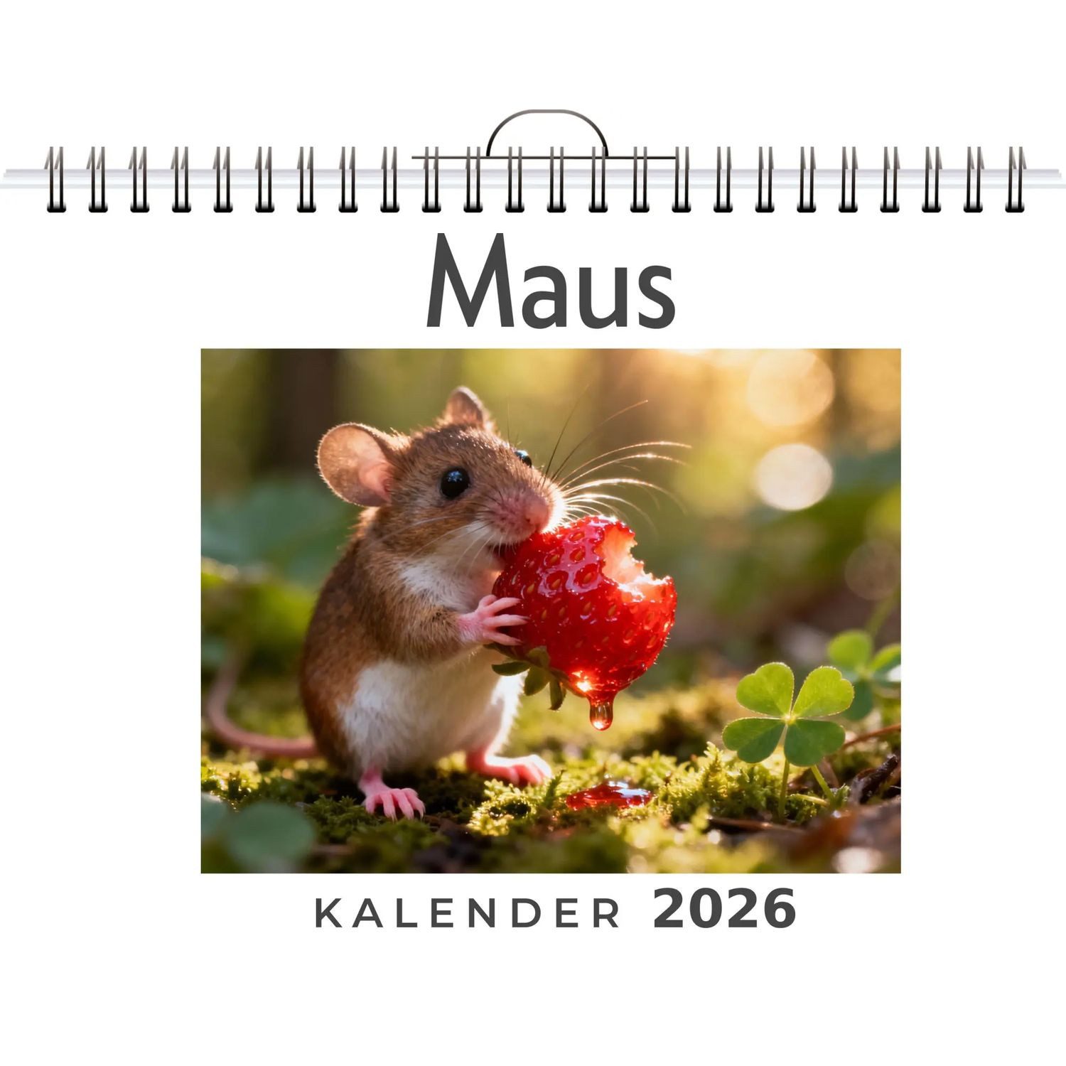 Wandkalender Maus