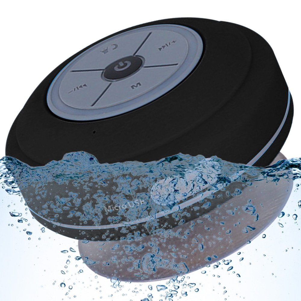 Jormftte Wasserabweisender Bluetooth-Lautsprecher, tragbar Radio