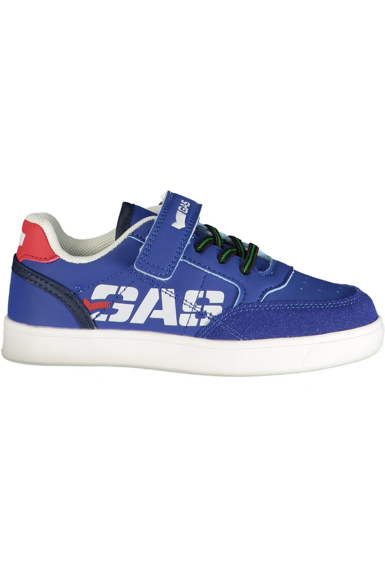 GAS Sneaker Blauer Sportschuh für Kinder: Klettverschluss &