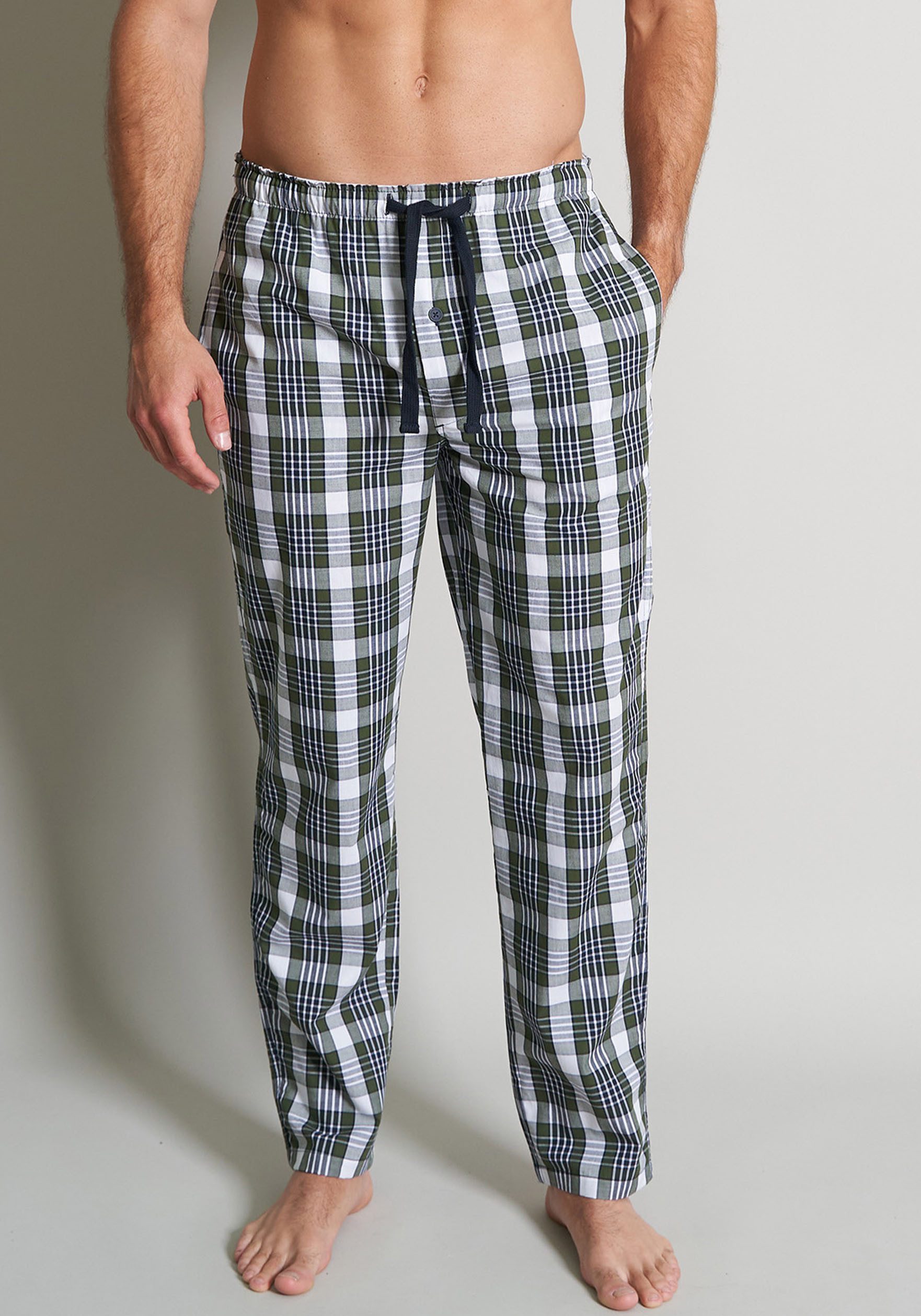 TOM TAILOR Pyjamahose Dakota Bindeband, Seitentaschen, locker, bequem, atmu günstig online kaufen