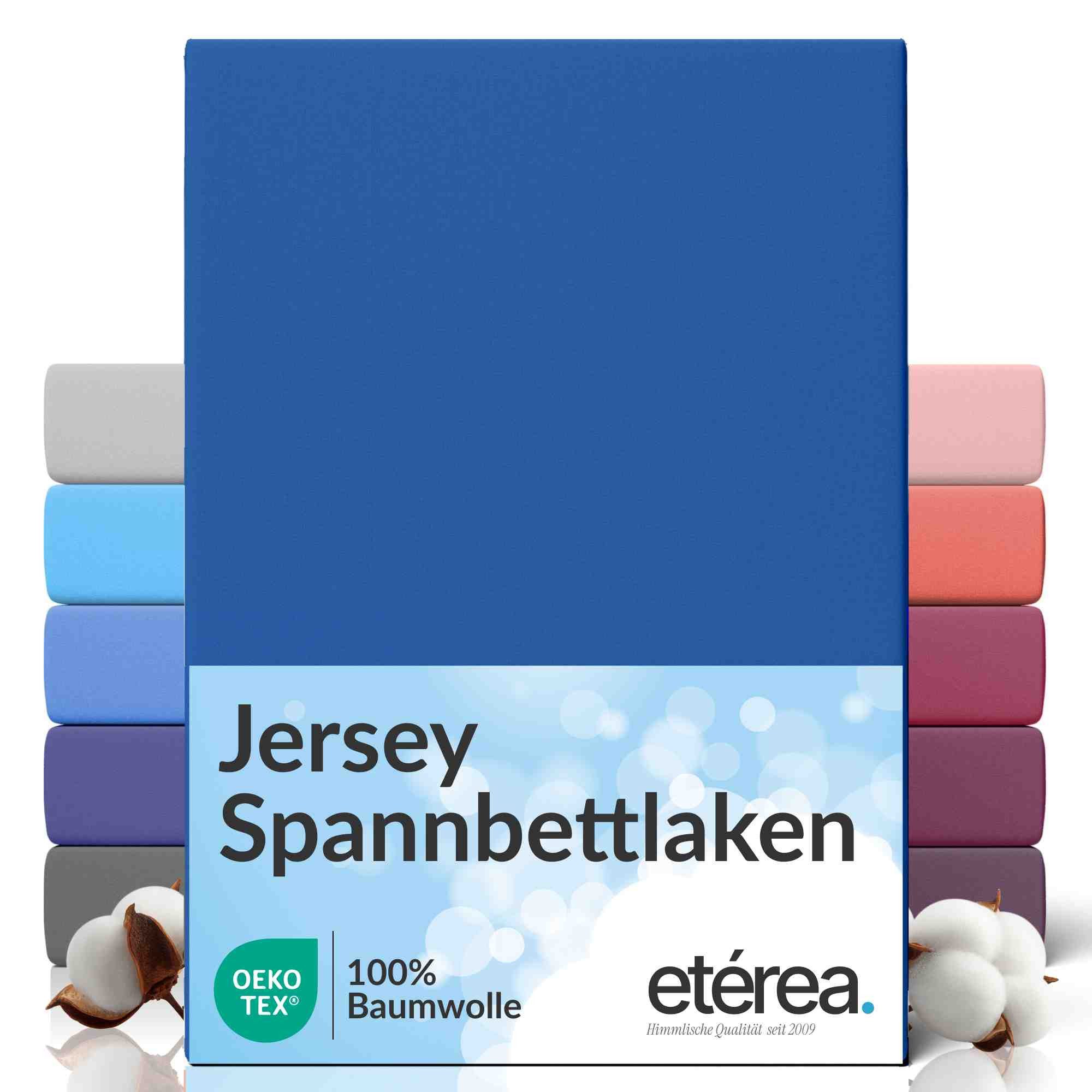 etérea Himmlische Qualität Spannbettlaken etérea Comfort Jersey Spannbettlaken, Jersey, Gummizug: rundum, (1 Stück)