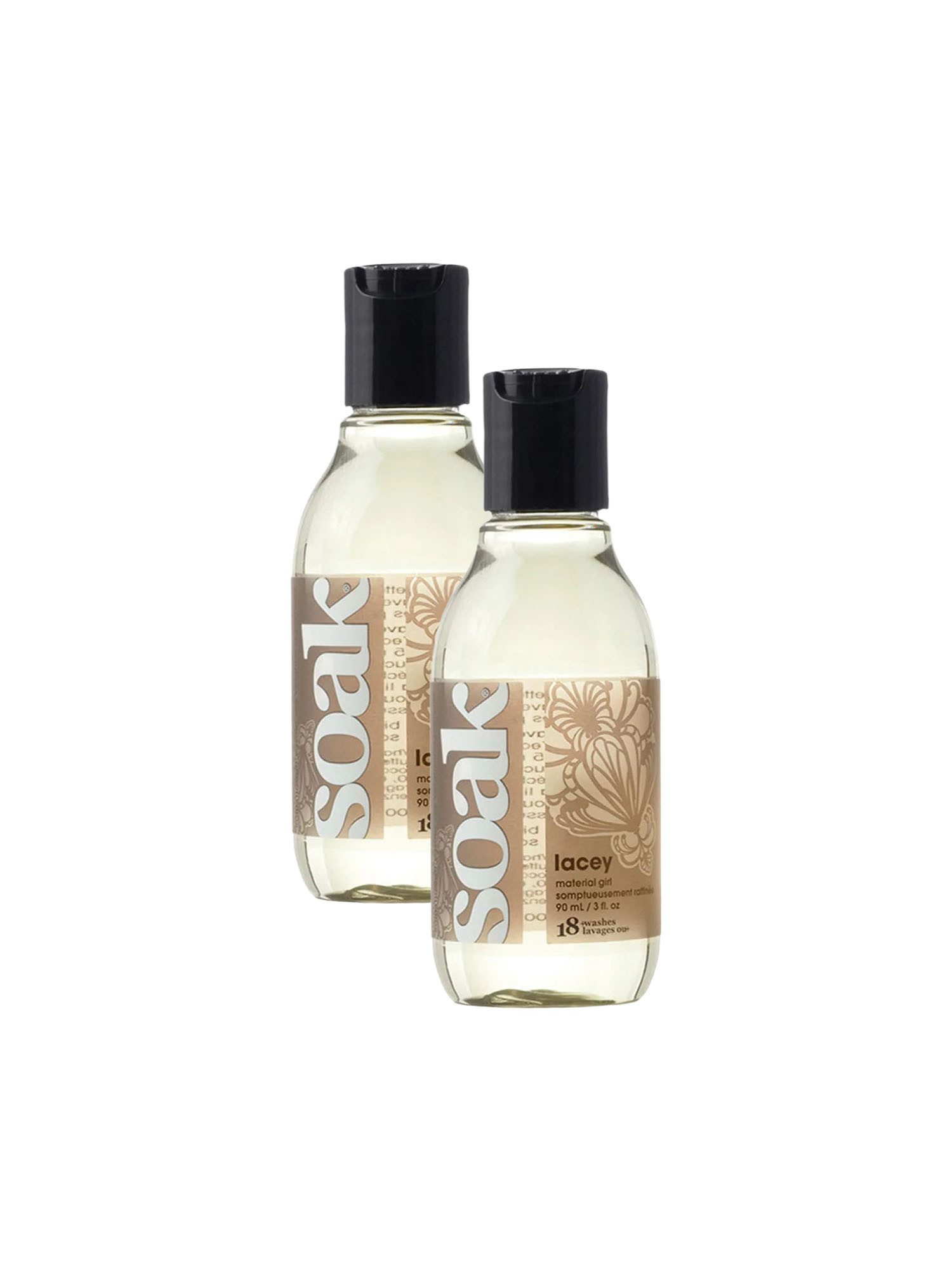 Soak 2-Pack Nachhaltiges Waschmittel - Biologisch abbaubar - Ohne Ausspülen Spezialwaschmittel (2-St. Vorteilspack Flüssig Vollwaschmittel biologisch abbaubar)