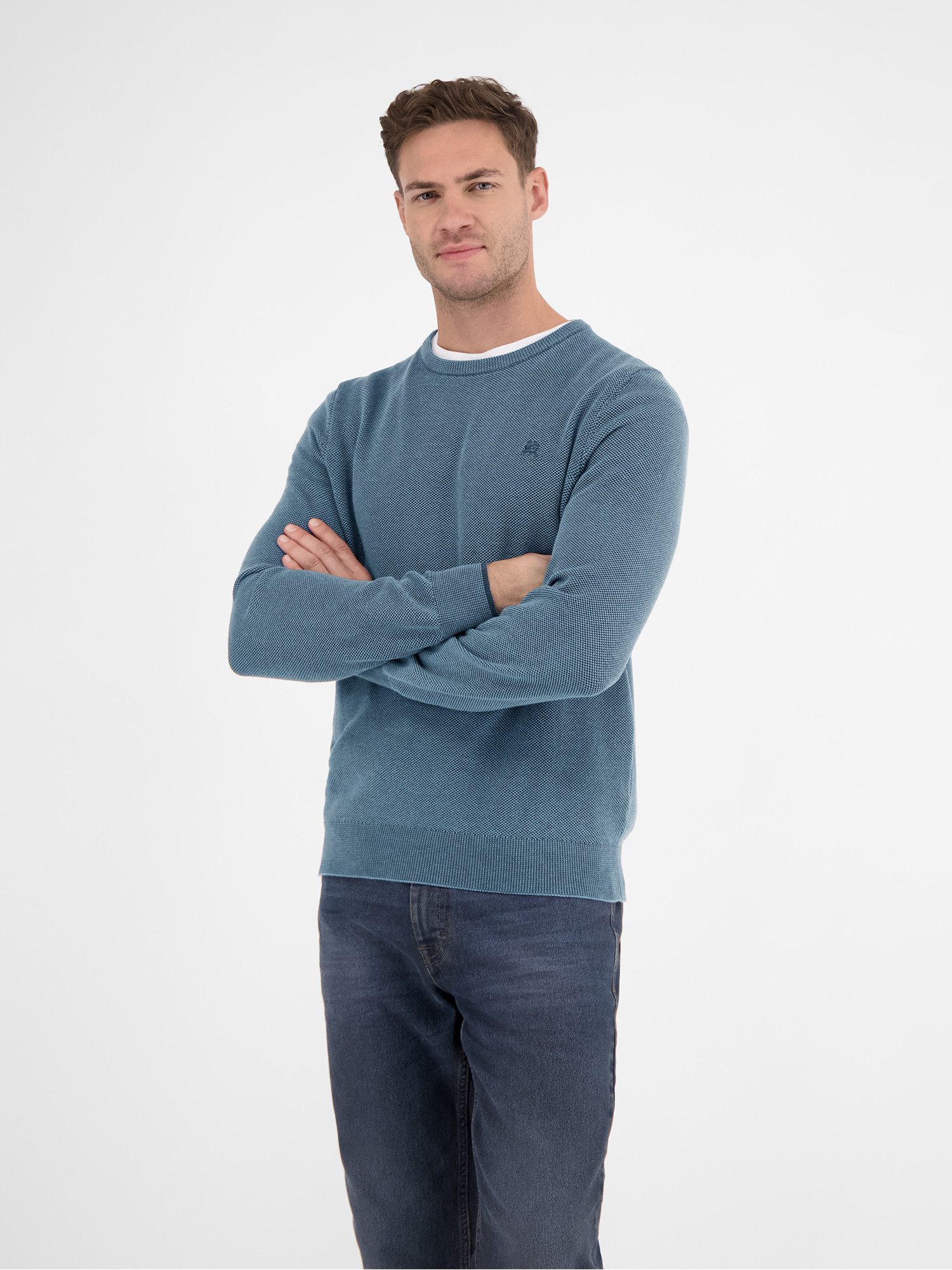 LERROS Strickpullover LERROS Leichter Strickpullover mit günstig online kaufen