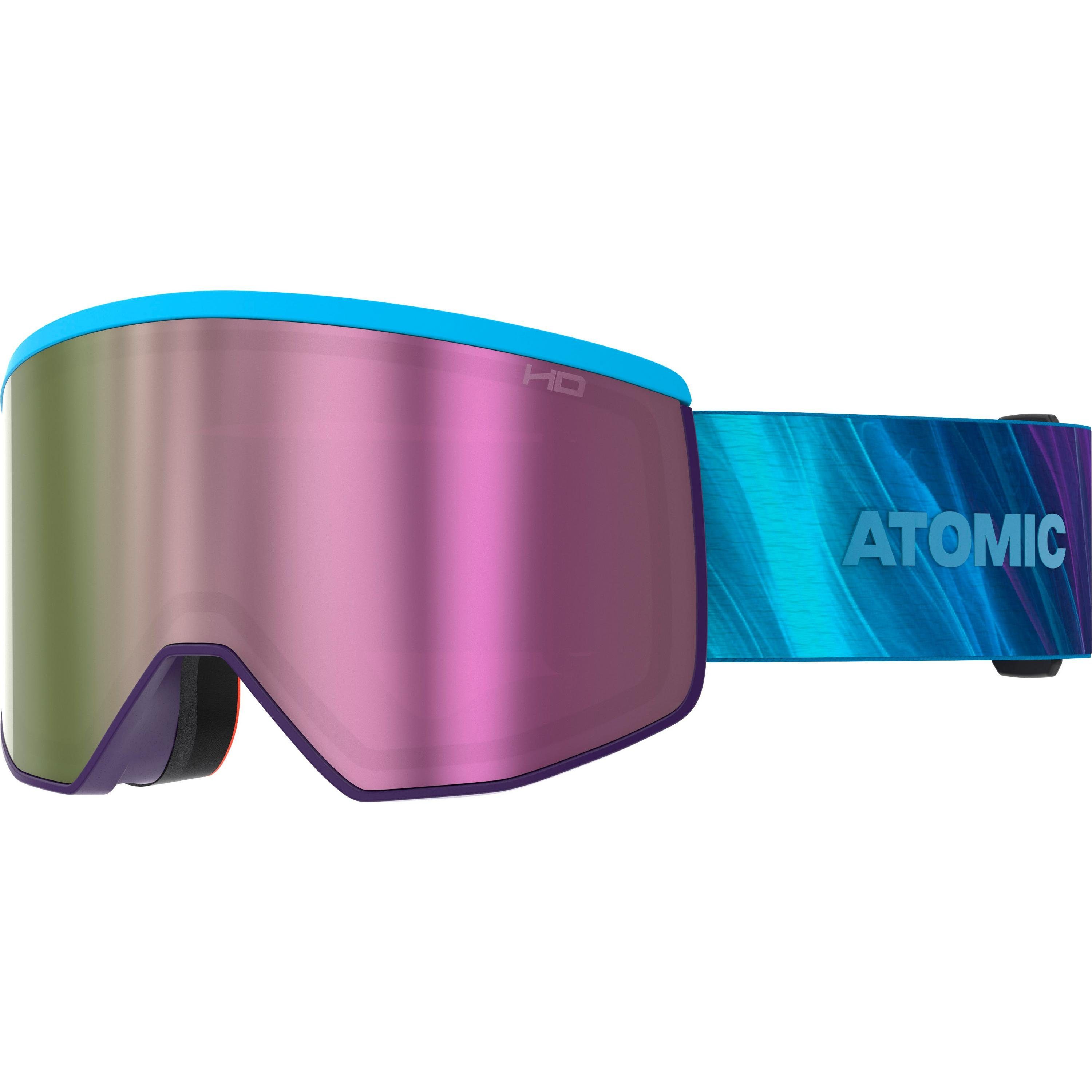 Atomic PRO FOUR Skibrille HD blue-purple-cosmos