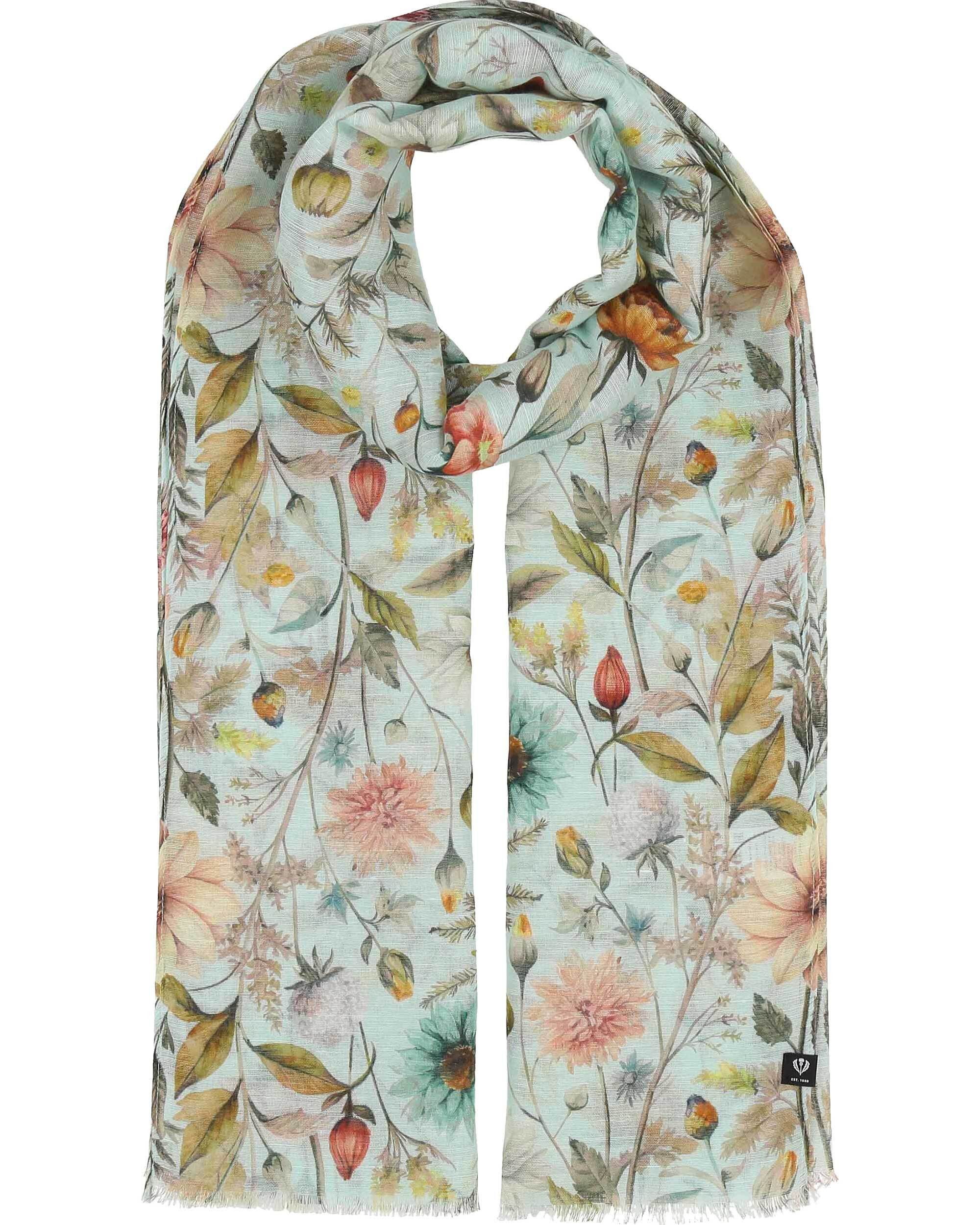 Fraas Modeschal Schal mit Blumen-Print im Vintage-Design, (keine)