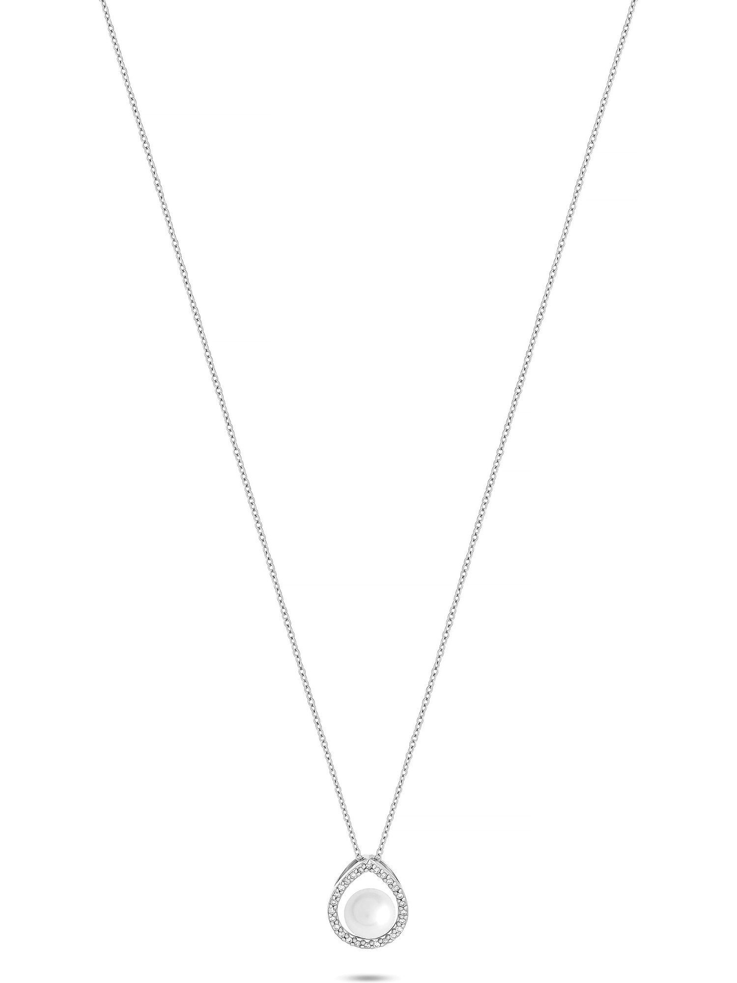 Collier YAMOKO Damen-Kette 585er Weißgold 1 Süßwasserperle