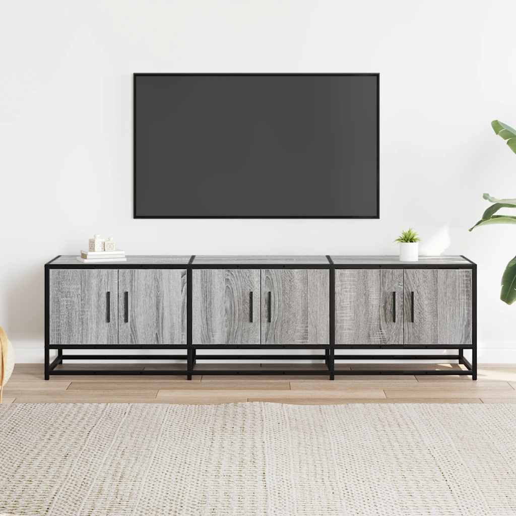vidaXL TV-Schrank TV-Schrank Grau Sonoma 150x35x41 günstig online kaufen