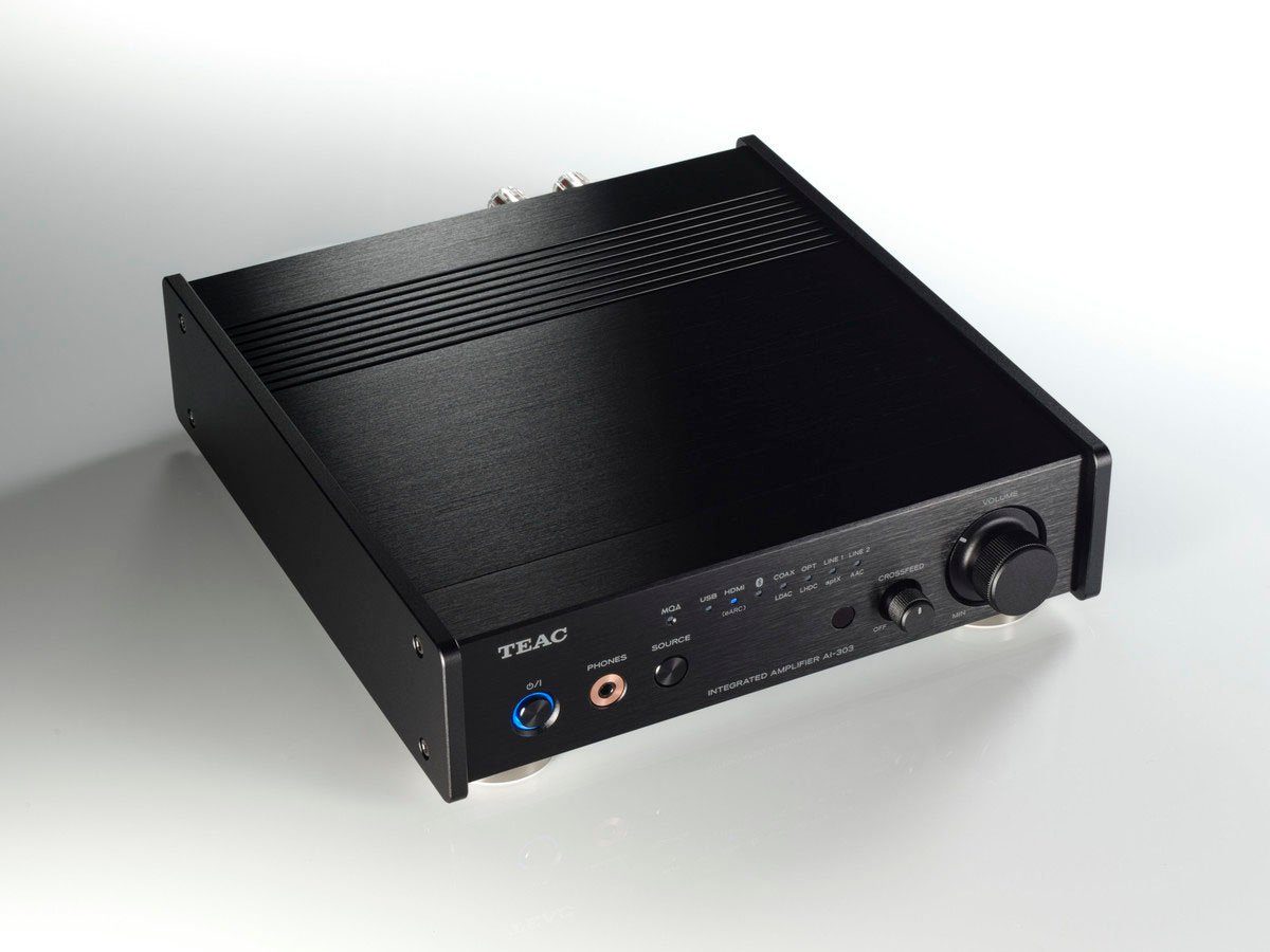 Kanäle: DAC AI-303 (Anzahl schwarz Audioverstärker 100 TEAC USB 2, W)
