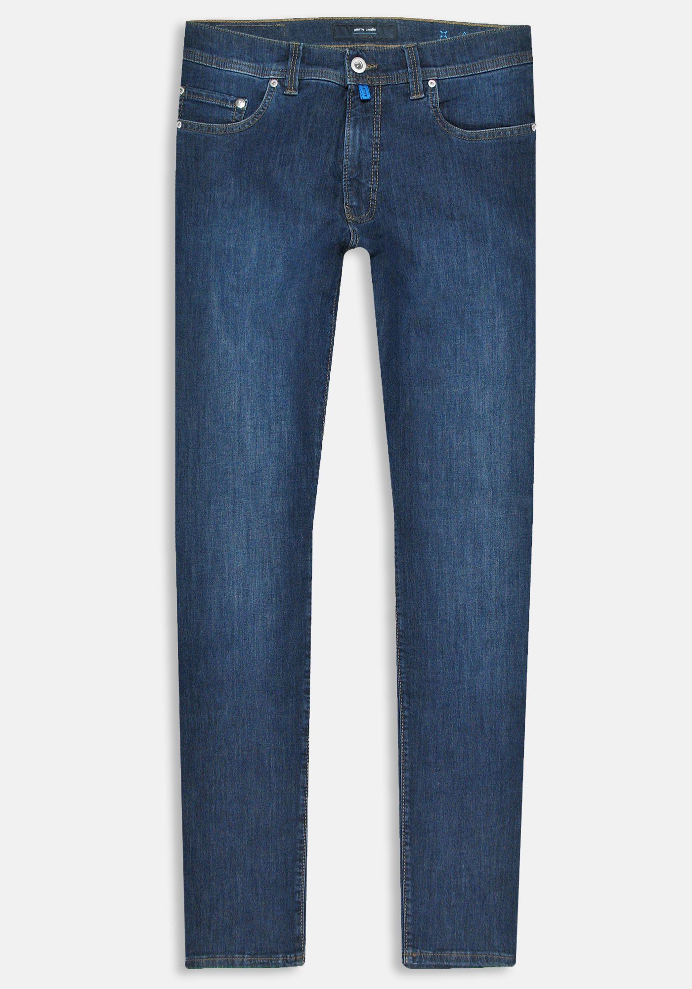 Pierre Cardin 5-Pocket-Jeans Jeans Organic Cotton Futureflex Lyon Tapered Fit Dark Blue Used