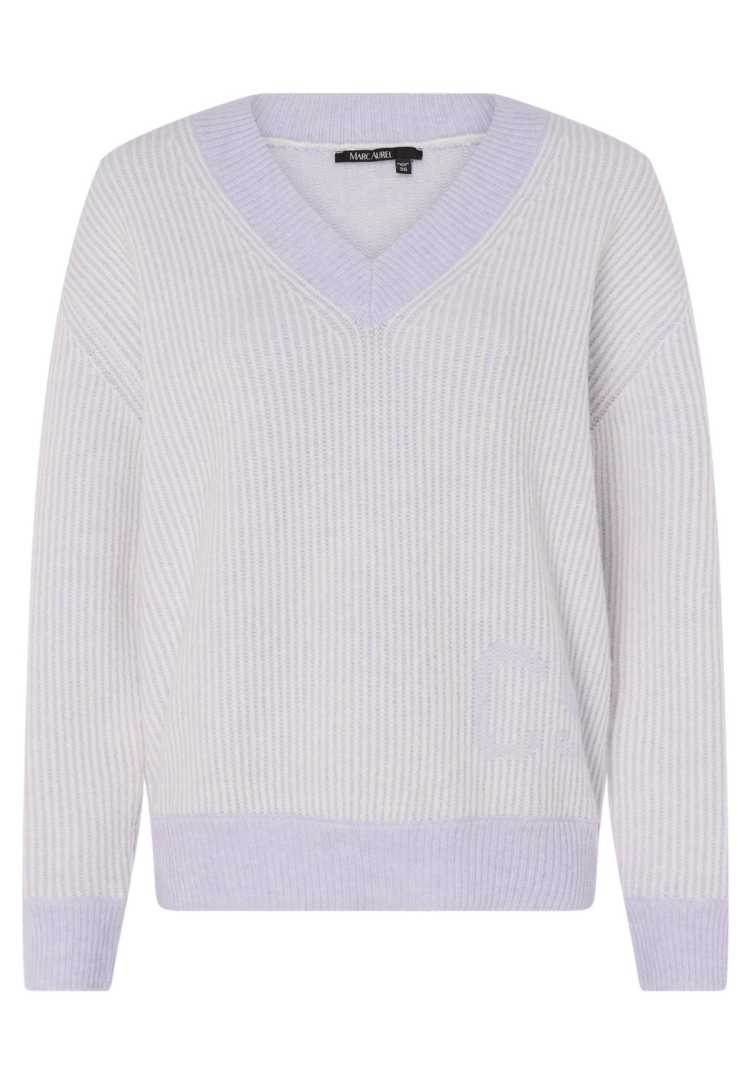 MARC AUREL V-Ausschnitt-Pullover