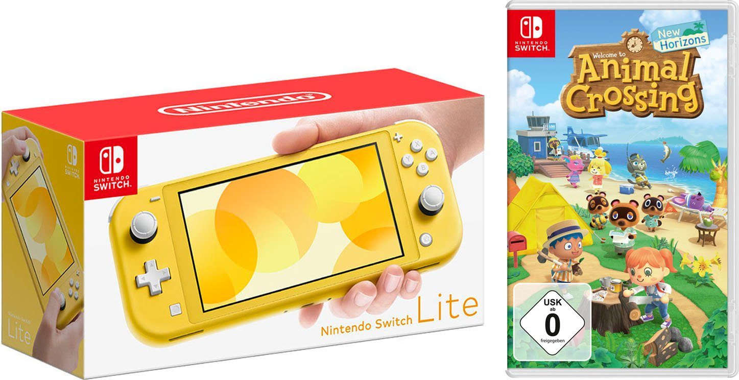Nintendo Switch Lite, inkl. Animal Crossing