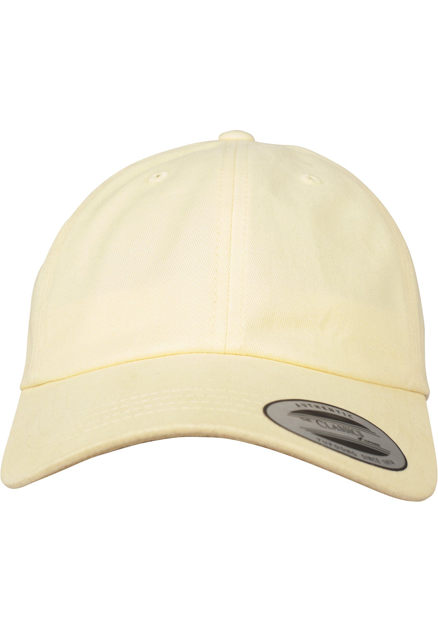 Flexfit Flex Cap Accessoires Peached yellow Cotton Twill Cap Dad