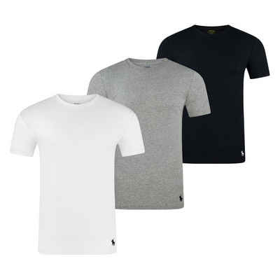 Polo Ralph Lauren T-Shirt »CLASSIC CREW NECK 3er Pack« (1-tlg) aus Baumwolle