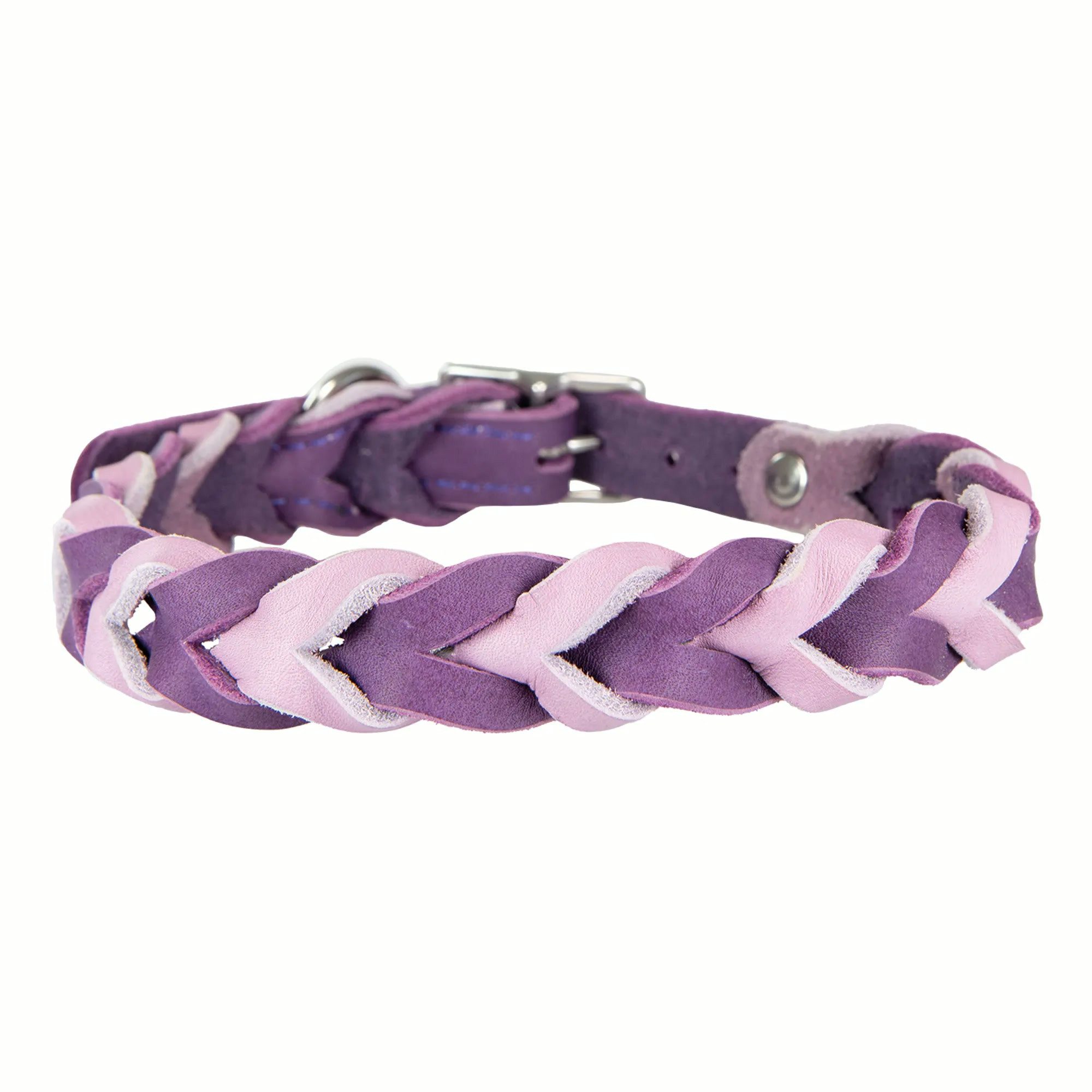 Trendfährte Hunde-Halsband Trendfährte Hundehalsband Leder - handgefertigt, Echtleder, in versch. Größen