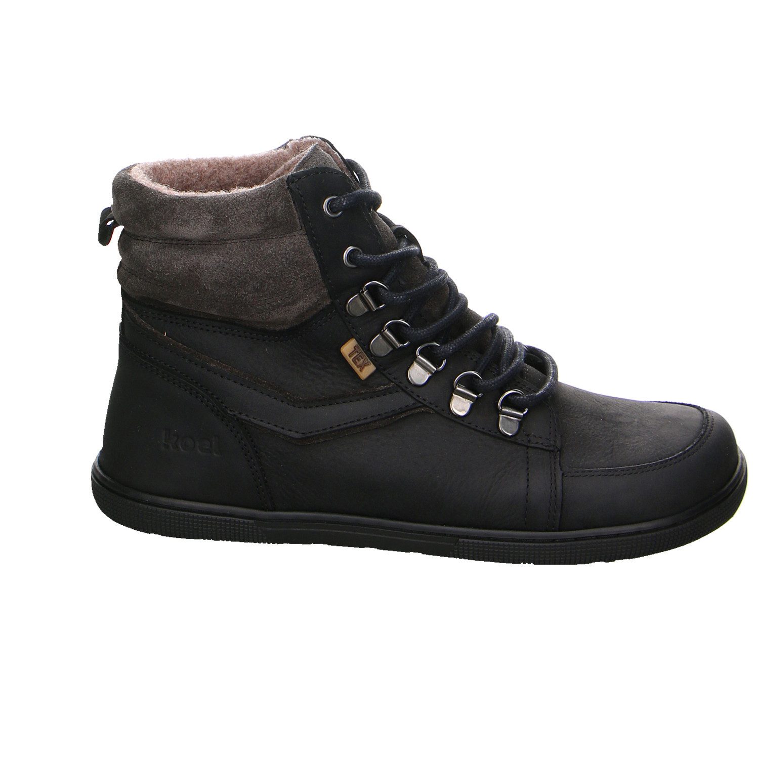KOEL Koel Fox Hydro Nubuk Schnürstiefelette schwarz Stiefelette