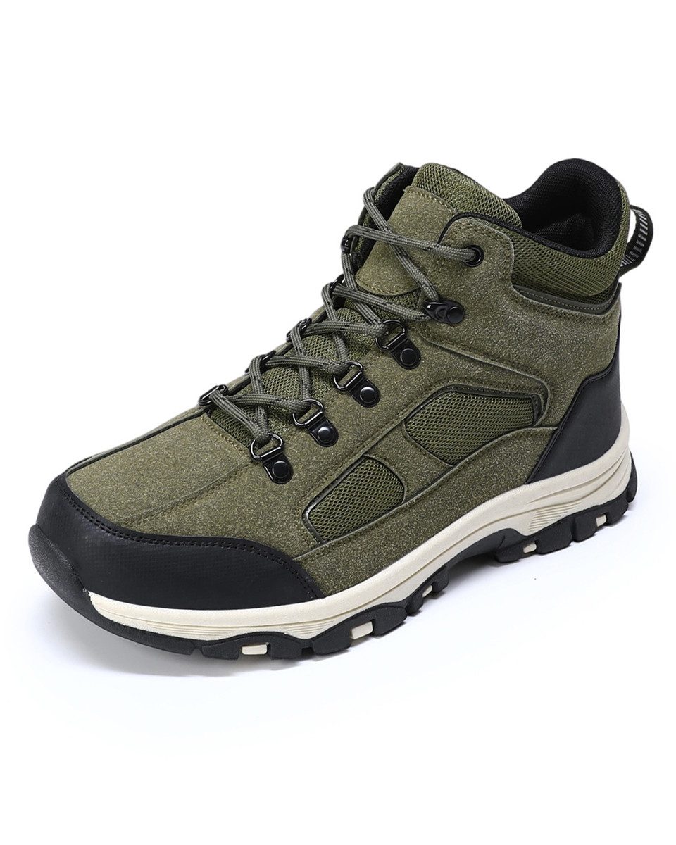 YOUTHUP Wanderschuh Herren atmungsaktive Hohe Sneaker Outdoors Wanderschuhe