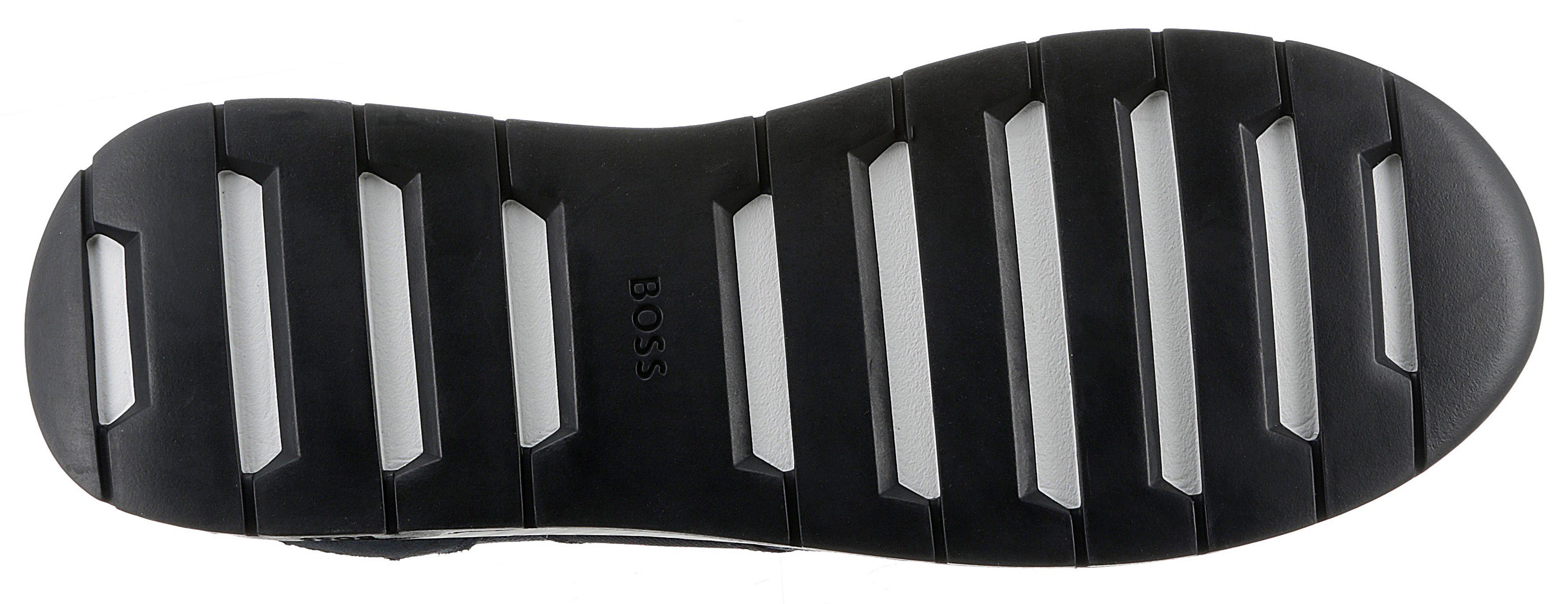 BOSS Titanium_Runn Slip-On Sneaker mit elastischem Einstieg, Freizeitschuh, Halbschuh, Schlupfschuh