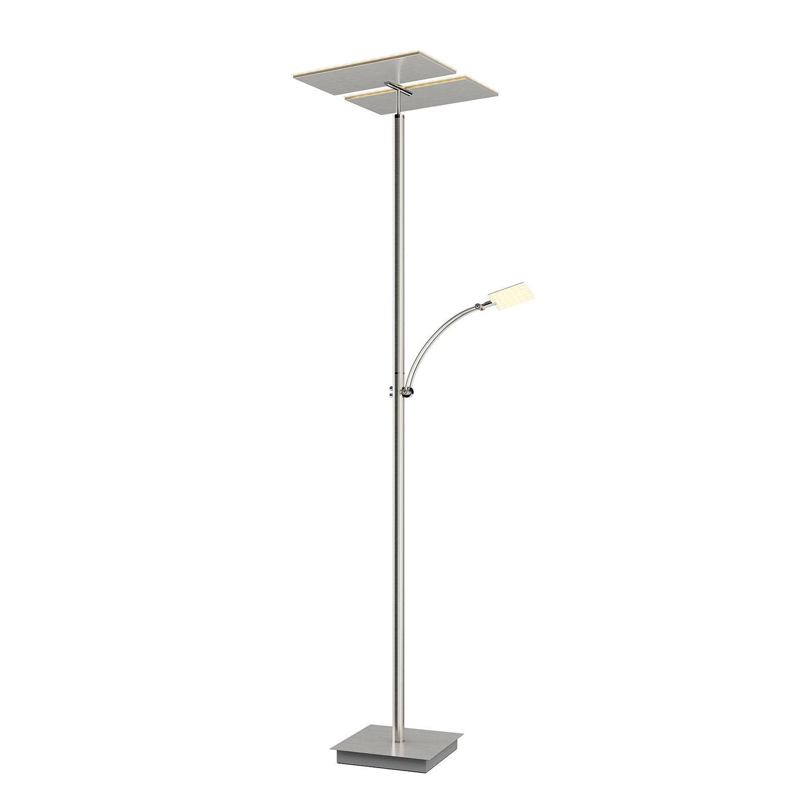 Lucande Stehlampe Parthena, Enthalten, 1 x 30 W LED + 1 x 6 W LED, warmweiß