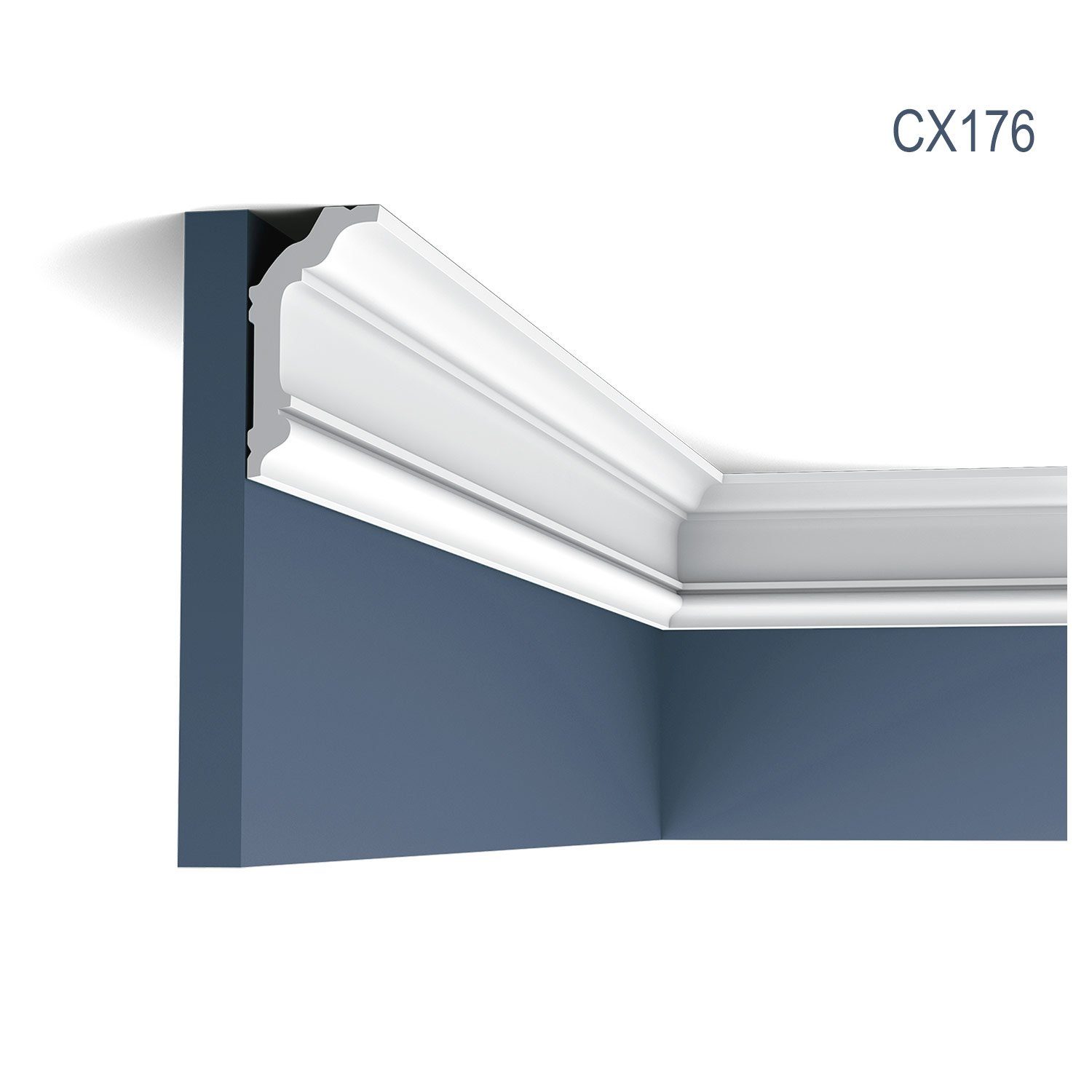 Thumbnail - Orac Decor Deckenleiste CX176-box Eckleisten 1 Karton SET mit 24 Zierleisten 48 m, kleben, Duropolymer®, 24-St., 1 Karto...
