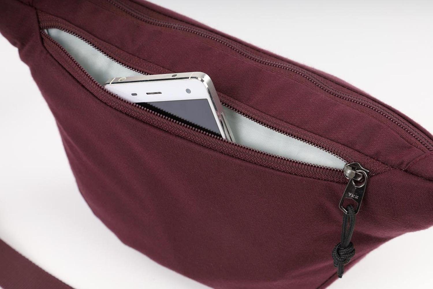 NITRO Bauchtasche Nitro Bauchtasche HIP BAG WINE rot