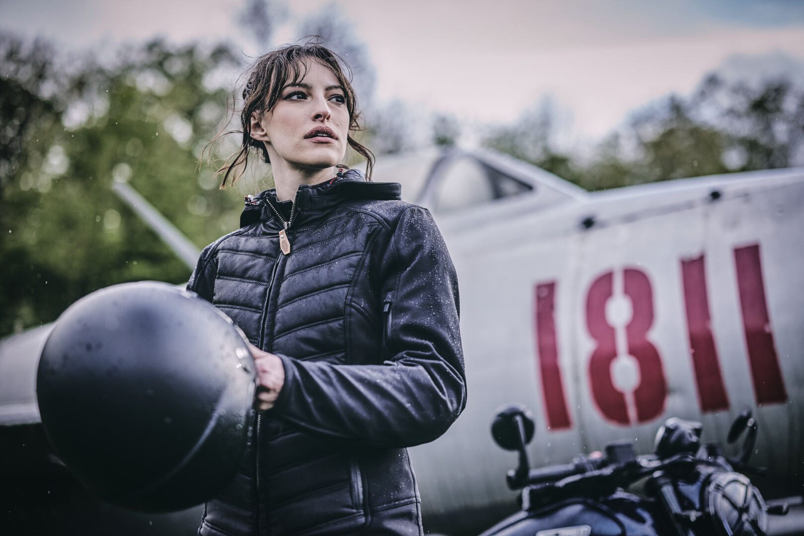 Segura Motorradjacke Natcho 2 Damen Motorrad Textiljacke herausnehmbares Innenfutter – Bild 5 von 5