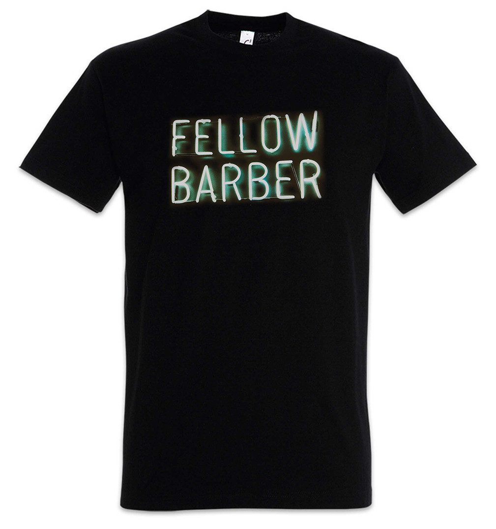 Urban Backwoods Print-Shirt Fellow Barber Herren T-Shirt Barbier Friseur Beard Barbiere Coiffeur (1-tlg) Bart Vollbart Mustache Shop