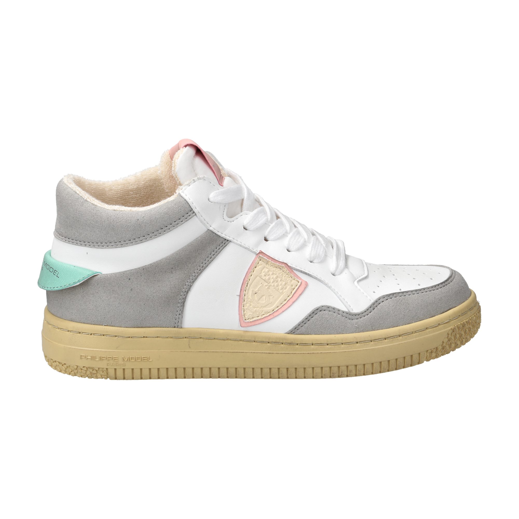 PHILIPPE MODEL Philippe Model LYON MID, Sneaker, Weiß,kombiniert, Damen Sneaker