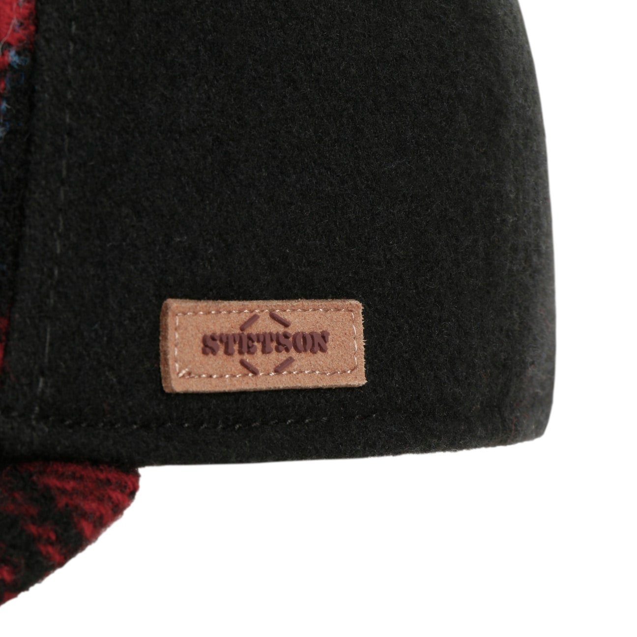 Cap Stetson Baseball schwarz-rot Basecap (1-St) Snapback