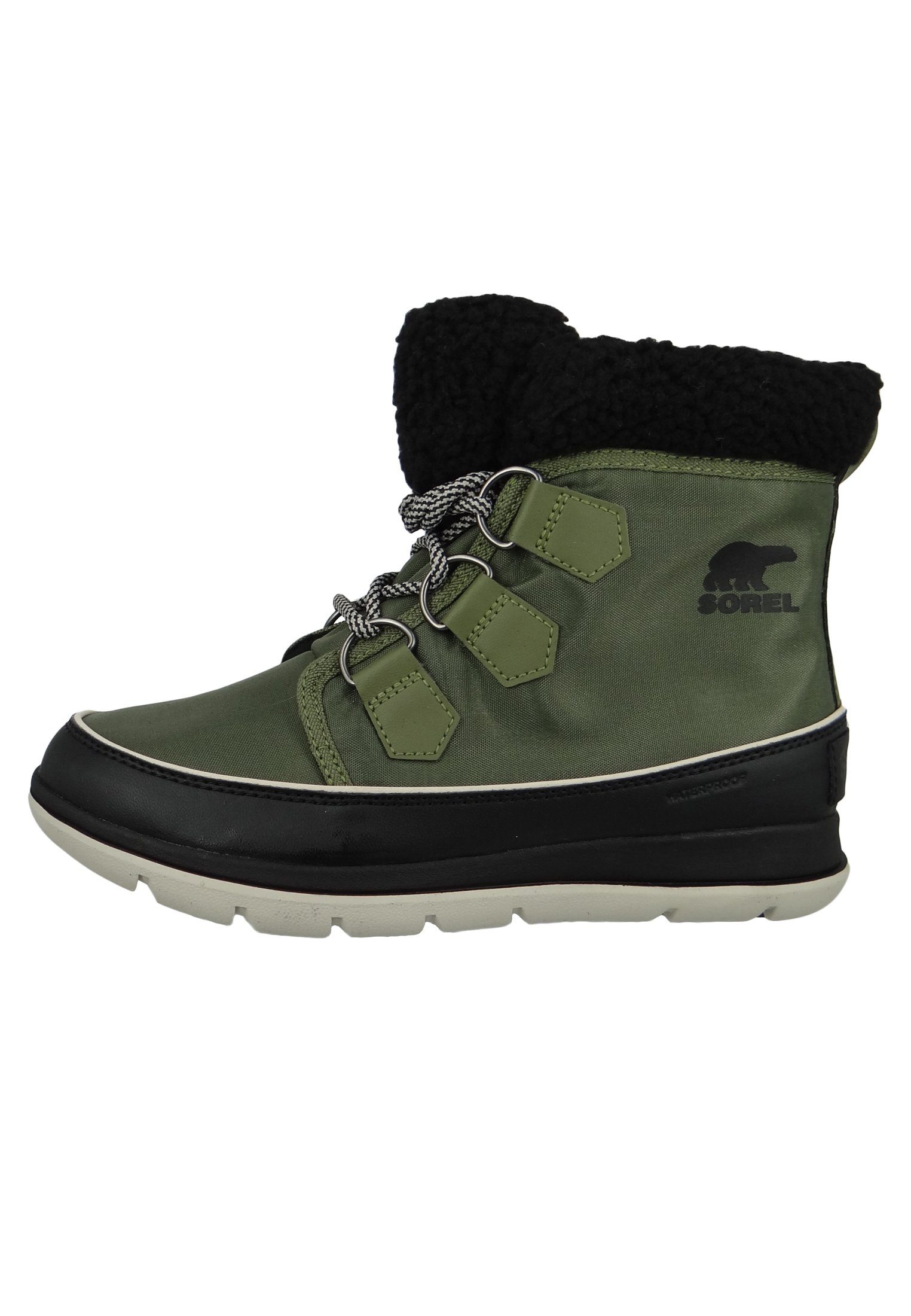 Sorel NL3040-371 Explorer Carnival Hiker Green Black Stiefel