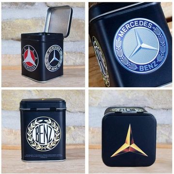 Nostalgic-Art Teedose Teedose Vorratsdose Gewürzdose - Mercedes Benz Logo Evolution