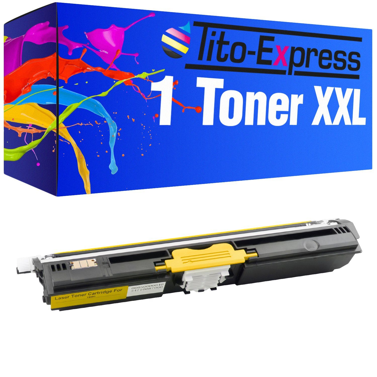 (1x Yellow), Tonerpatrone Toner CX16DNF CX16NF ersetzt CX16DTNF CX16 Aculaser für C1600 Tito-Express Epson 1600, C C1600