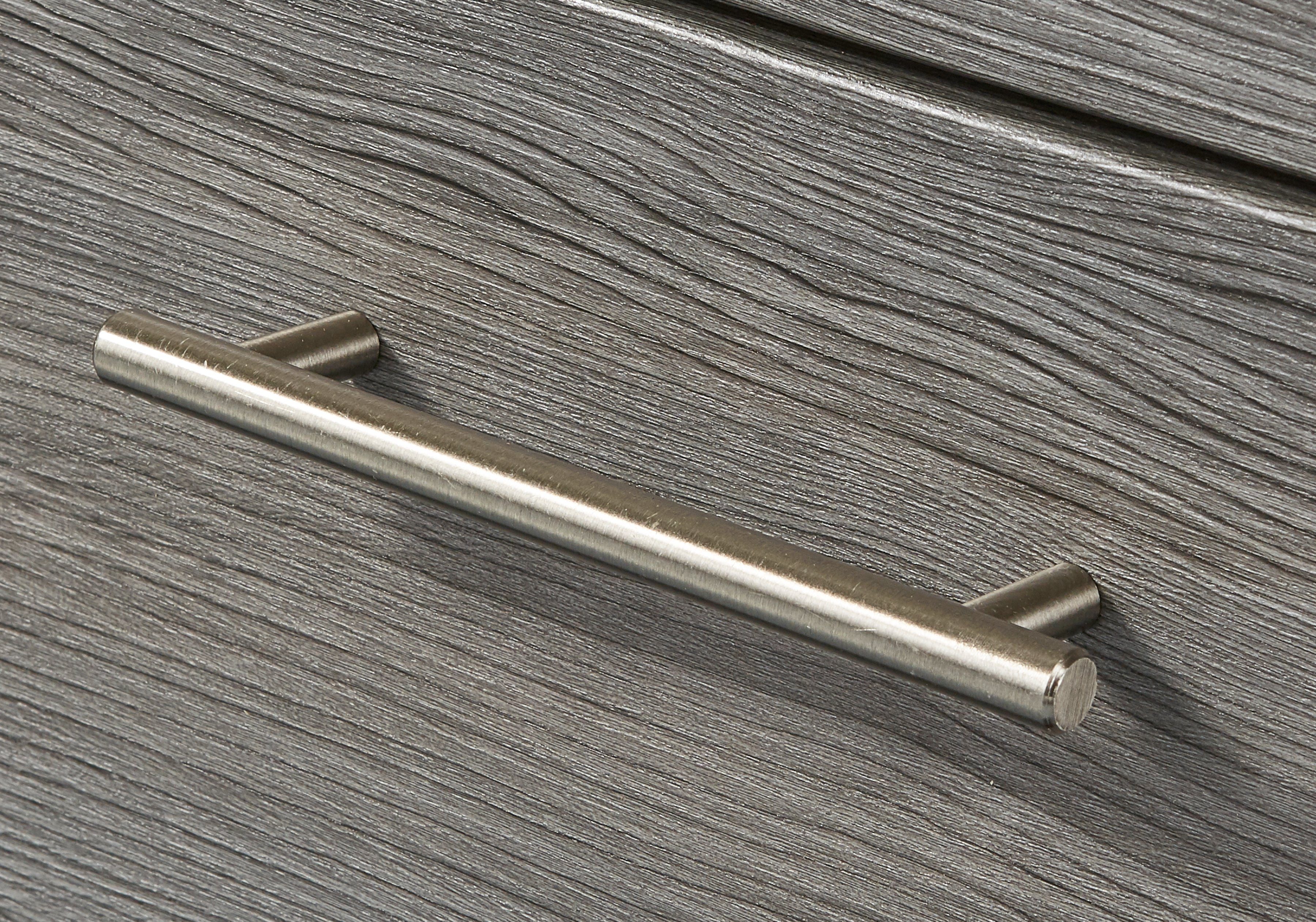 welltime Waschbeckenunterschrank Trento, verschiedene Ausführungen und Farben Badmöbel, Breite 60 cm, Beckenunterschrank auf Füßen, Made in Germany – Bild 4 von 5