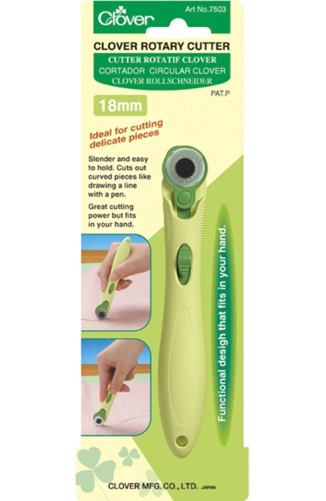 Clover Cuttermesser Clover Rollschneider 18mm